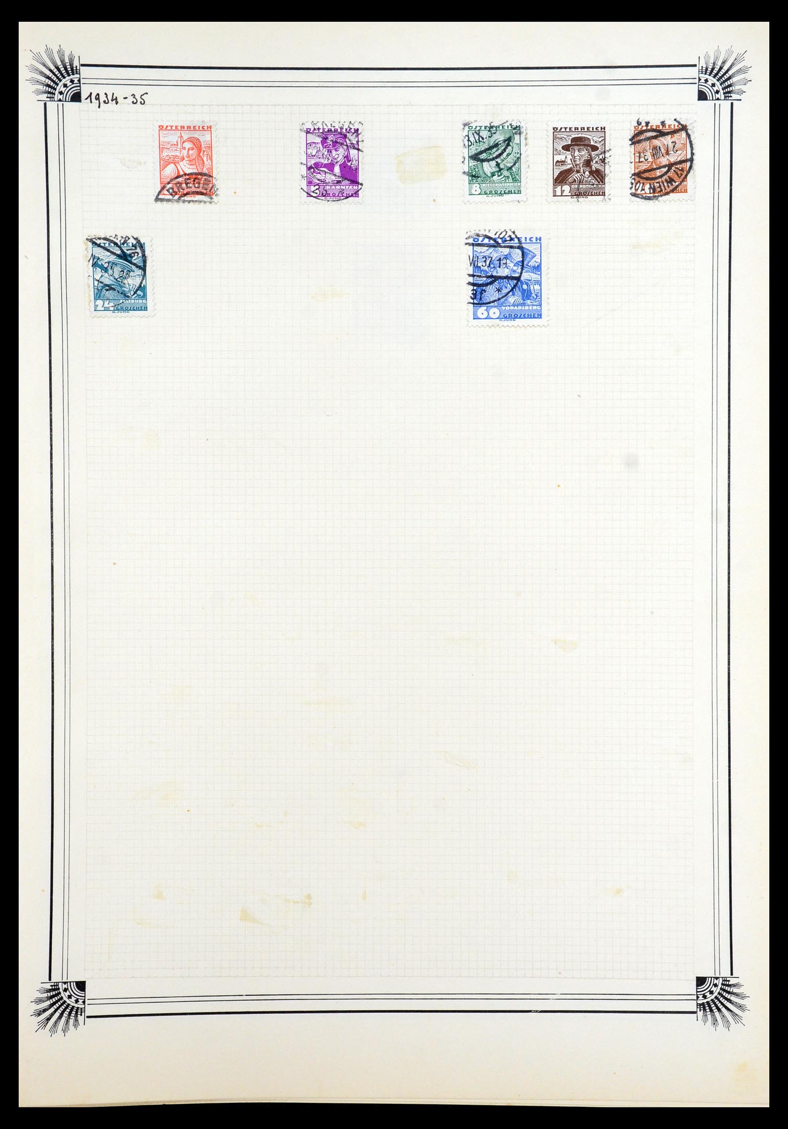 35918 096 - Postzegelverzameling 35918 Europese landen 1849-1940.