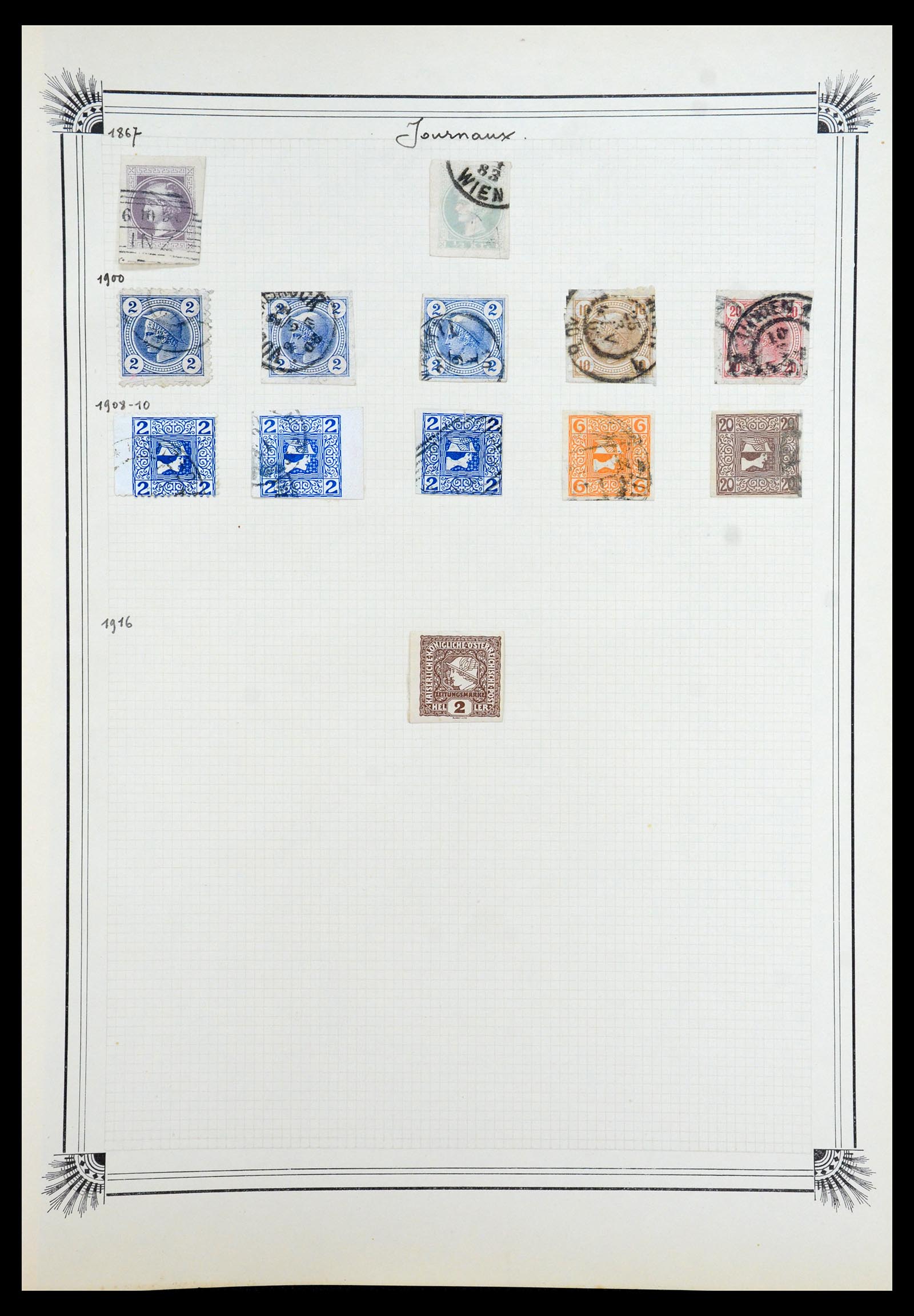 35918 098 - Postzegelverzameling 35918 Europese landen 1849-1940.