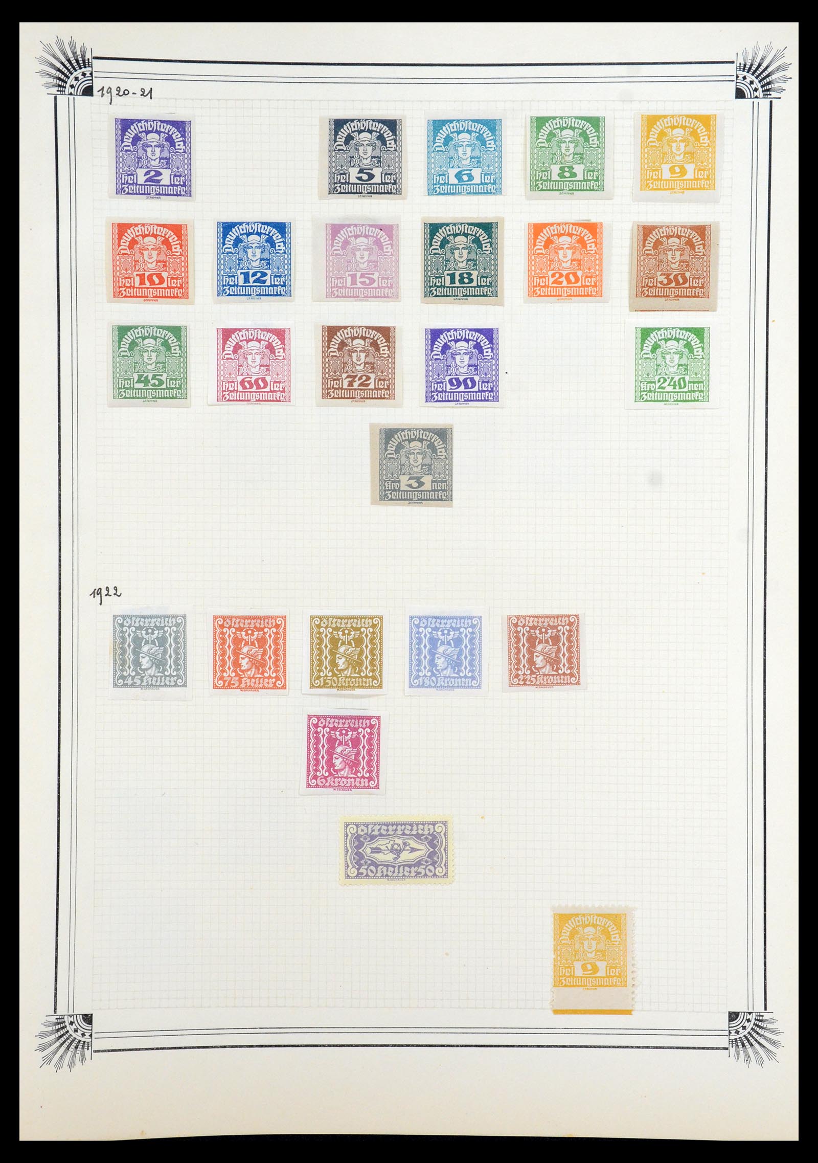 35918 099 - Stamp Collection 35918 European countries 1849-1940.