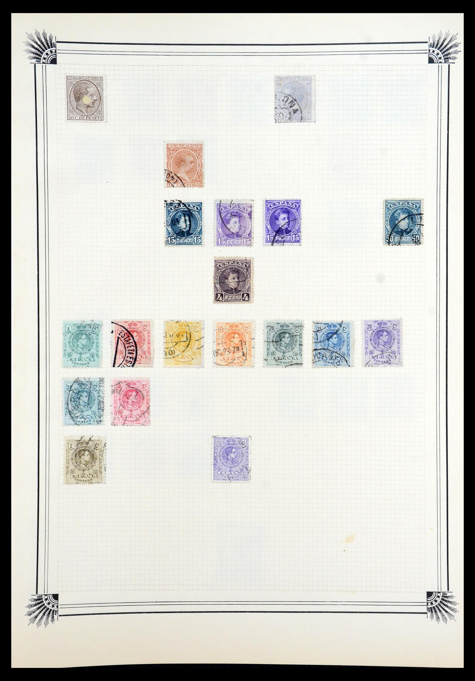 35918 103 - Postzegelverzameling 35918 Europese landen 1849-1940.