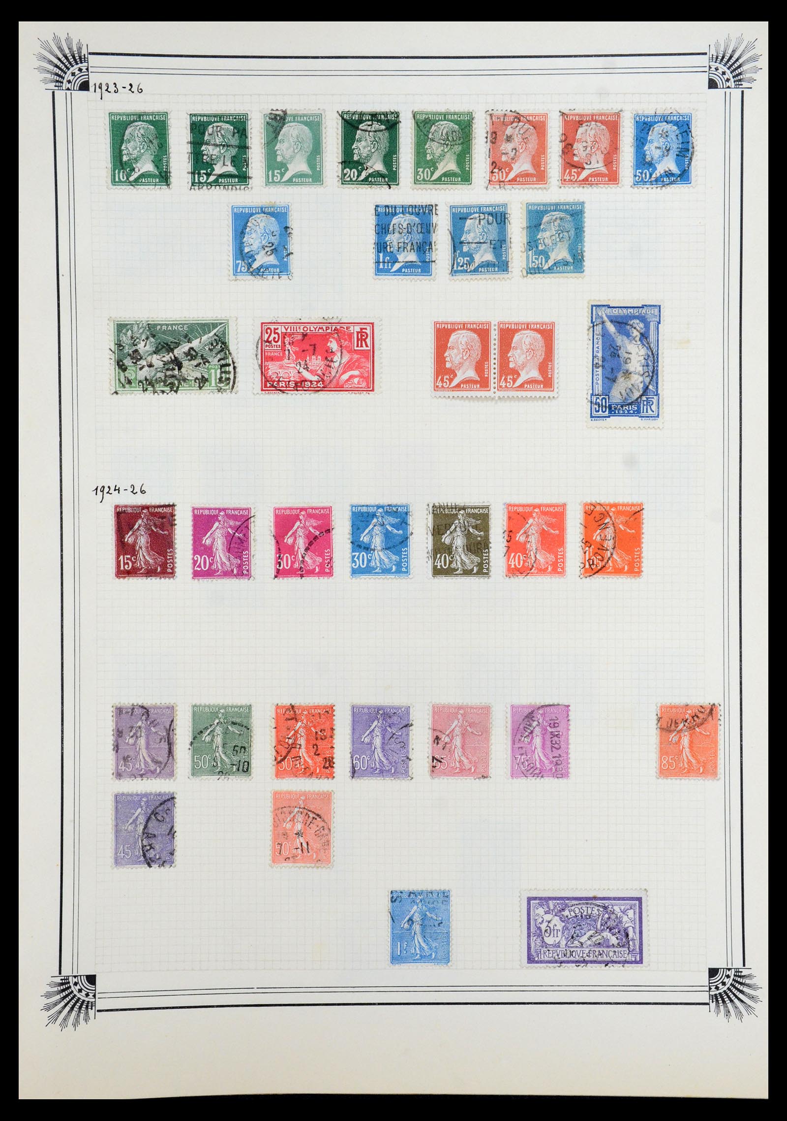 35918 110 - Postzegelverzameling 35918 Europese landen 1849-1940.