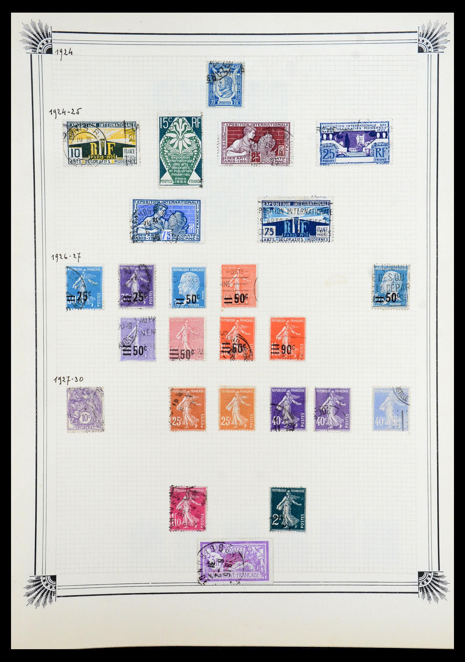 35918 111 - Postzegelverzameling 35918 Europese landen 1849-1940.