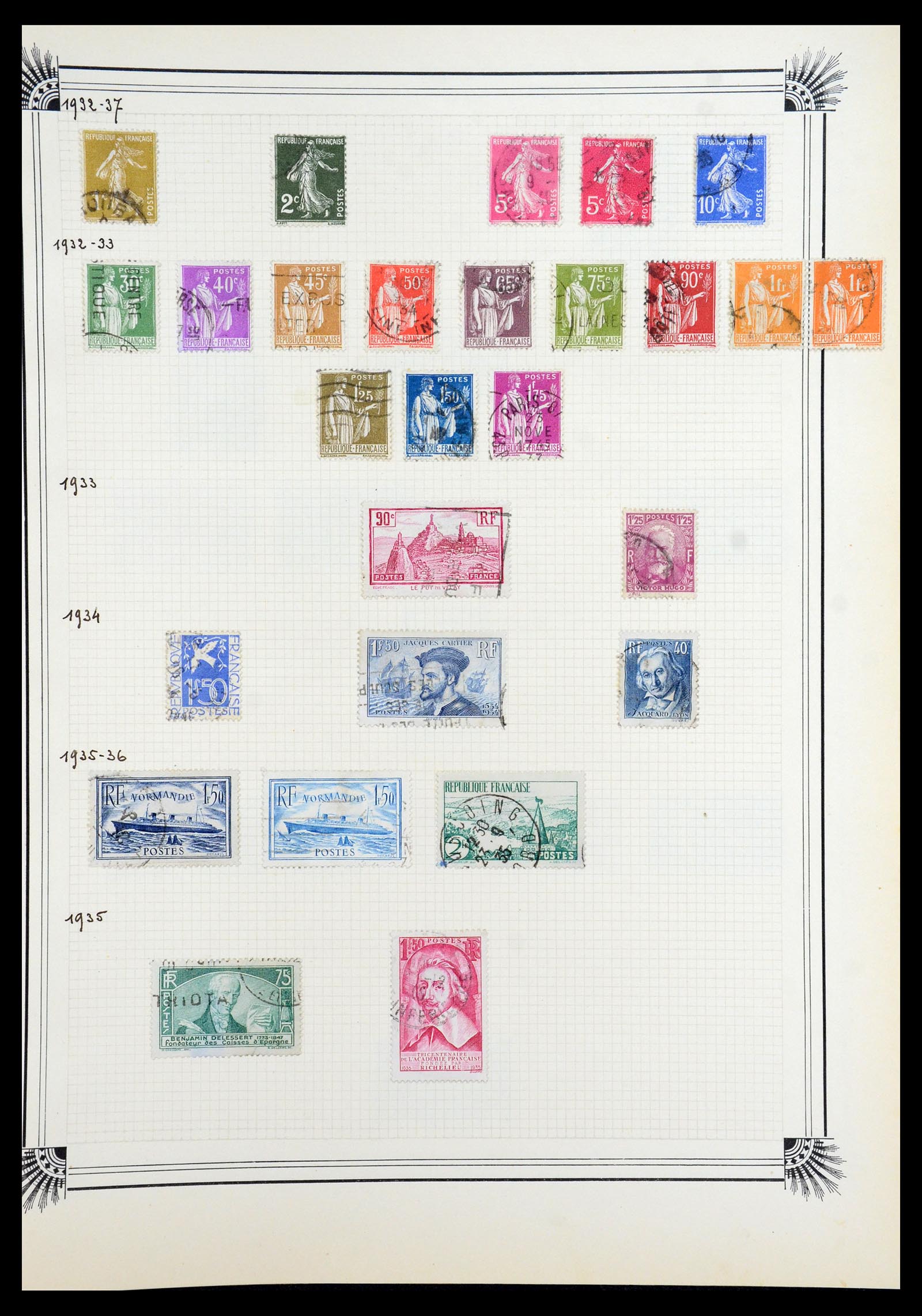 35918 114 - Postzegelverzameling 35918 Europese landen 1849-1940.