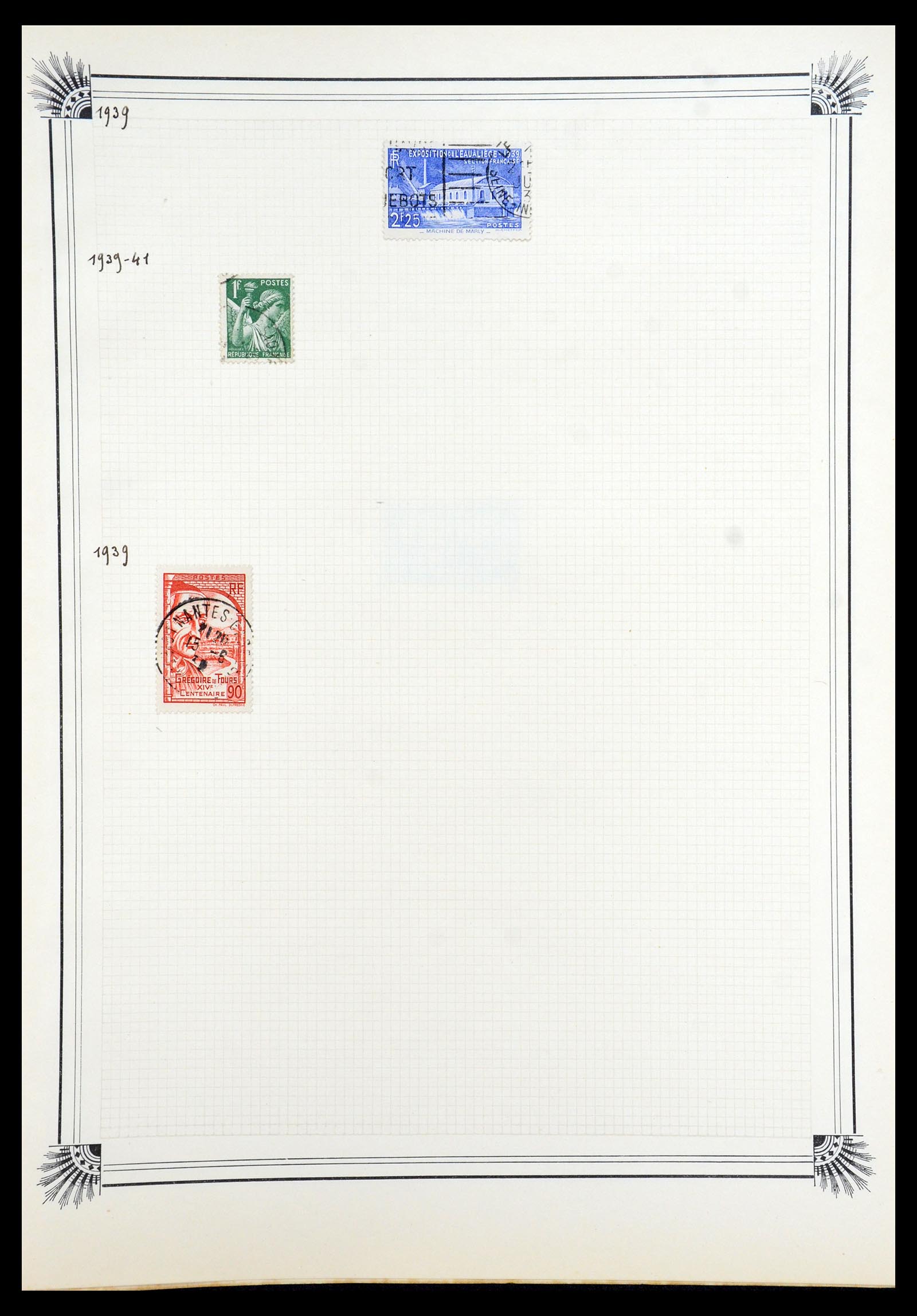 35918 119 - Postzegelverzameling 35918 Europese landen 1849-1940.