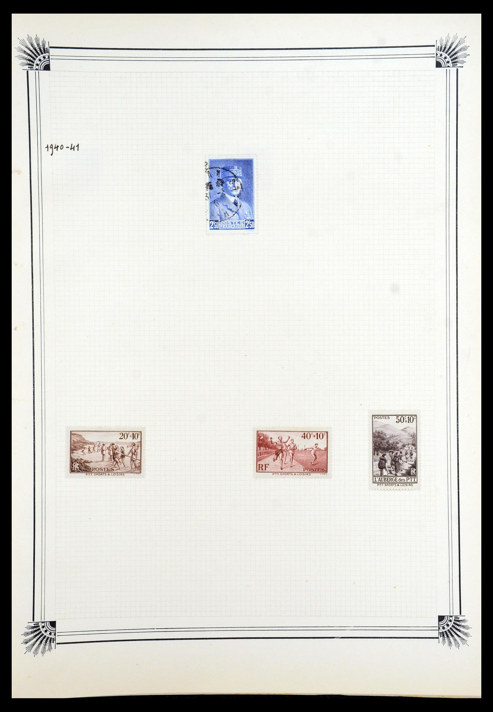 35918 121 - Postzegelverzameling 35918 Europese landen 1849-1940.
