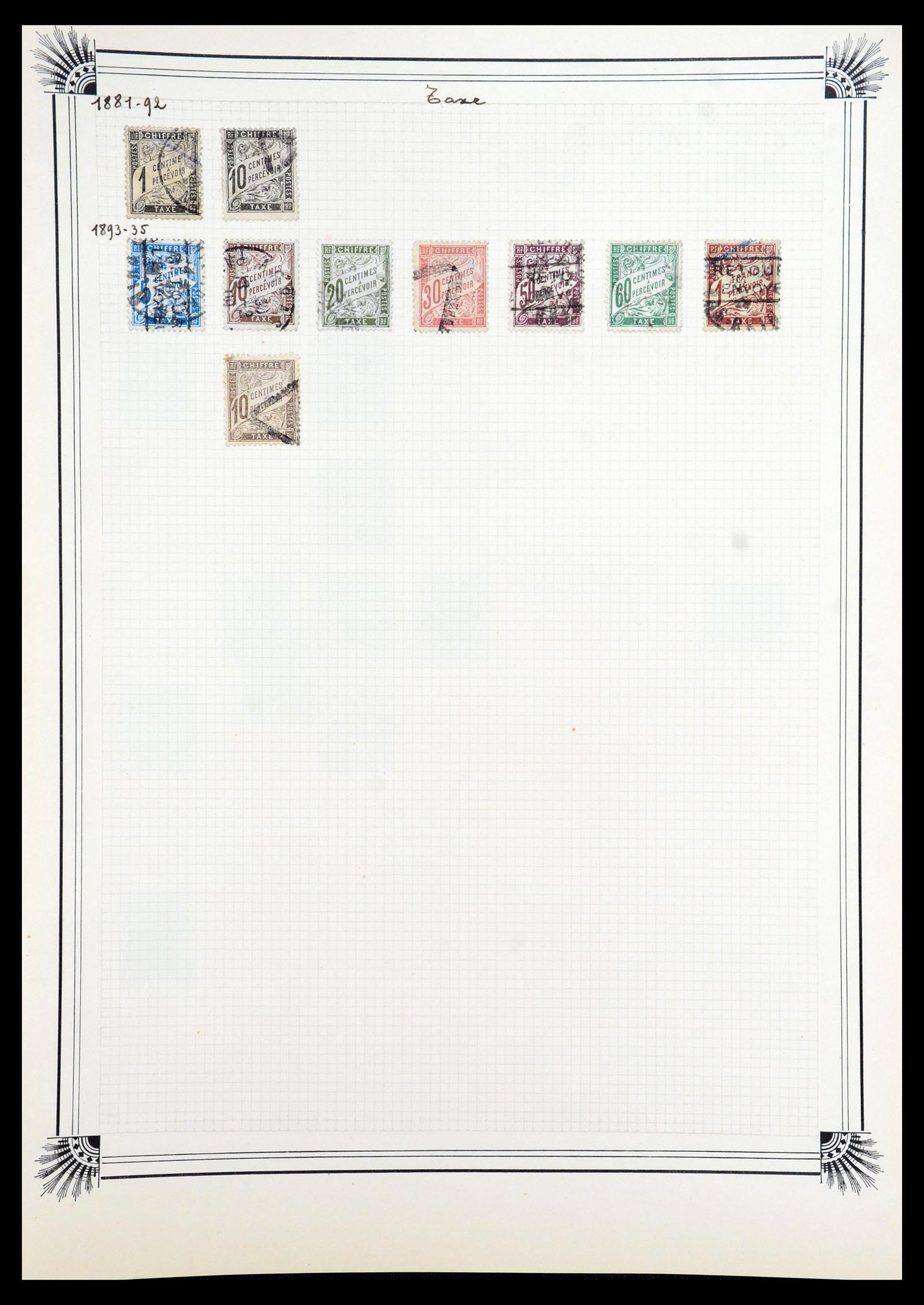 35918 124 - Postzegelverzameling 35918 Europese landen 1849-1940.