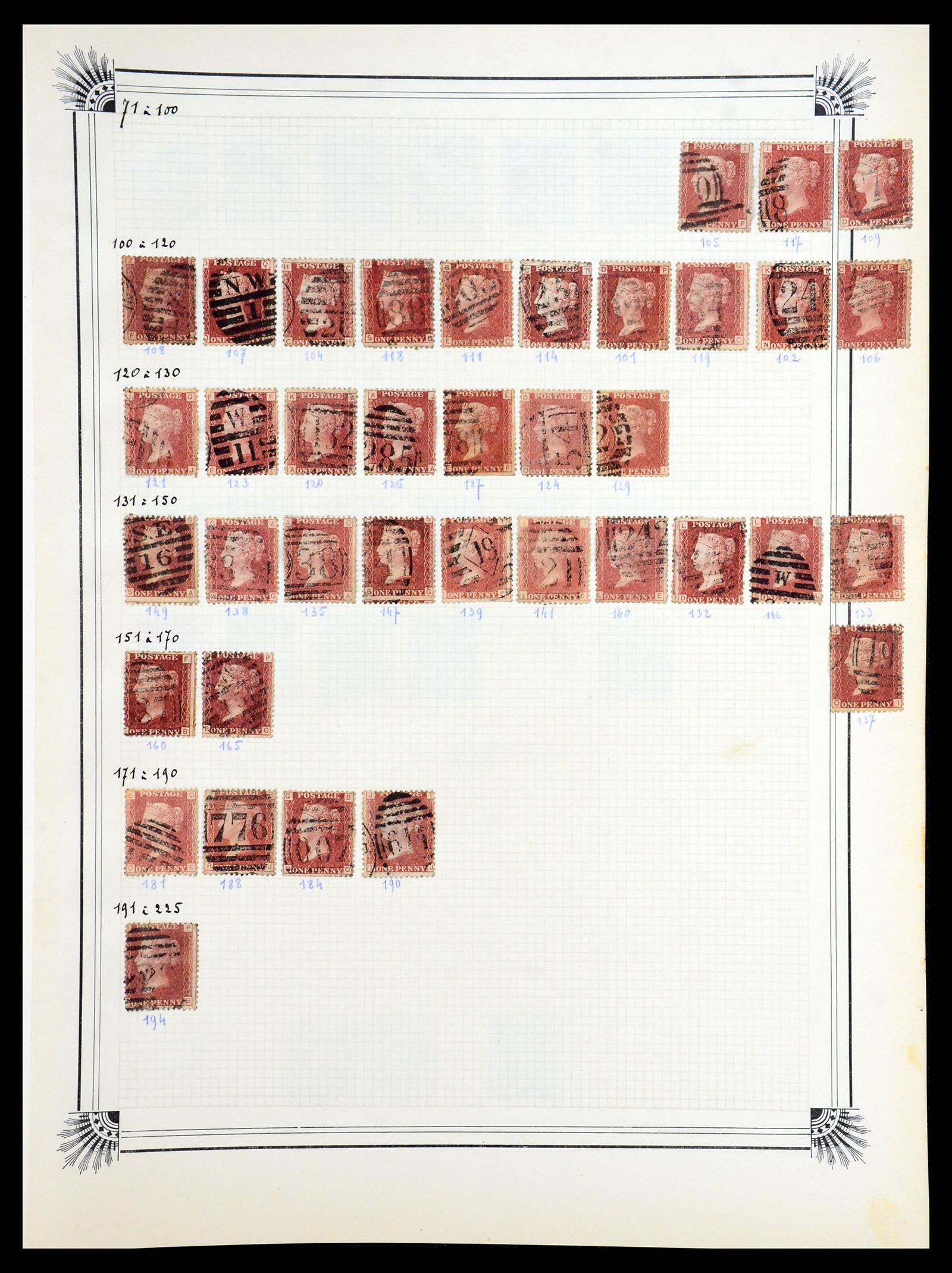 35918 126 - Postzegelverzameling 35918 Europese landen 1849-1940.