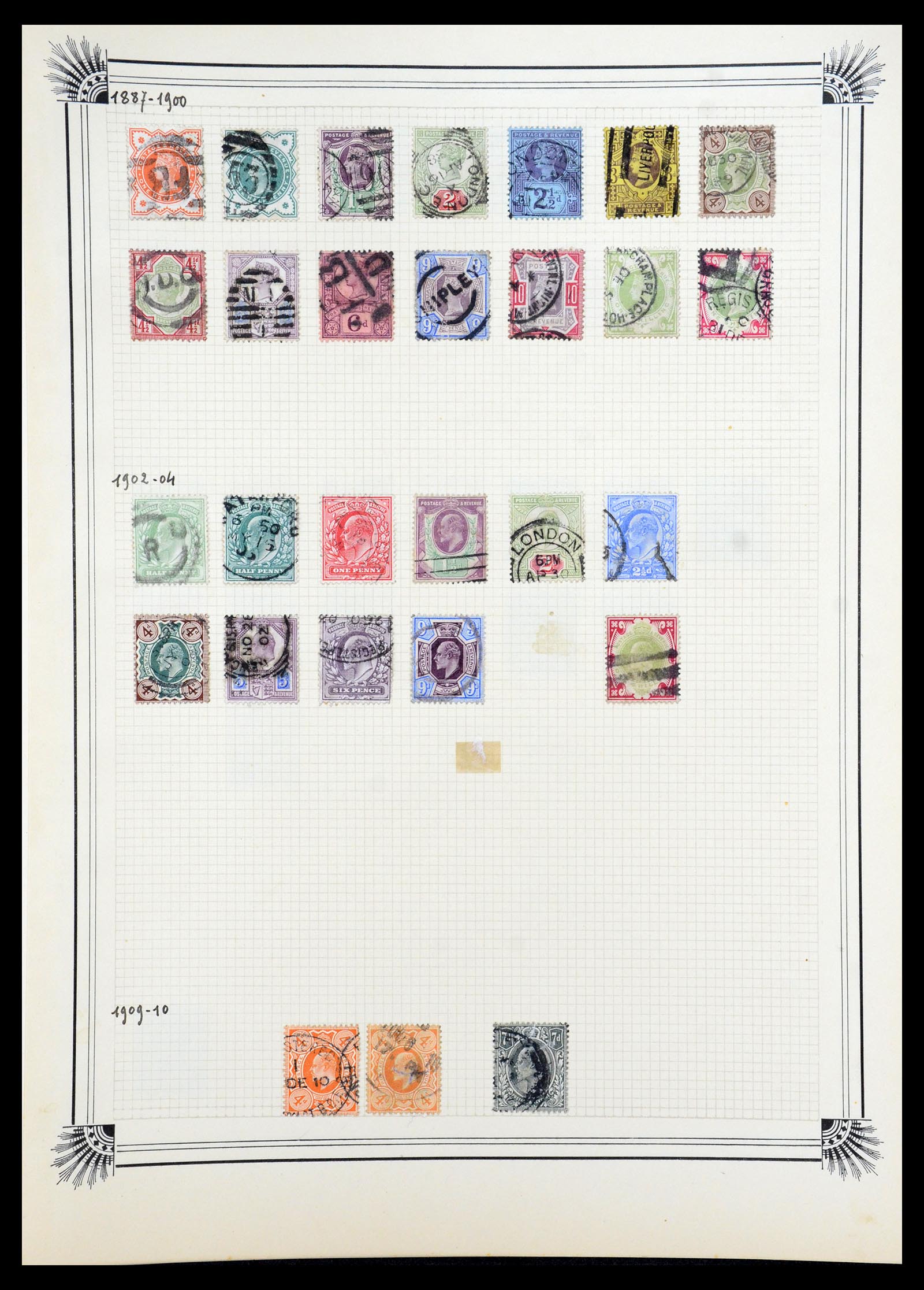 35918 127 - Postzegelverzameling 35918 Europese landen 1849-1940.