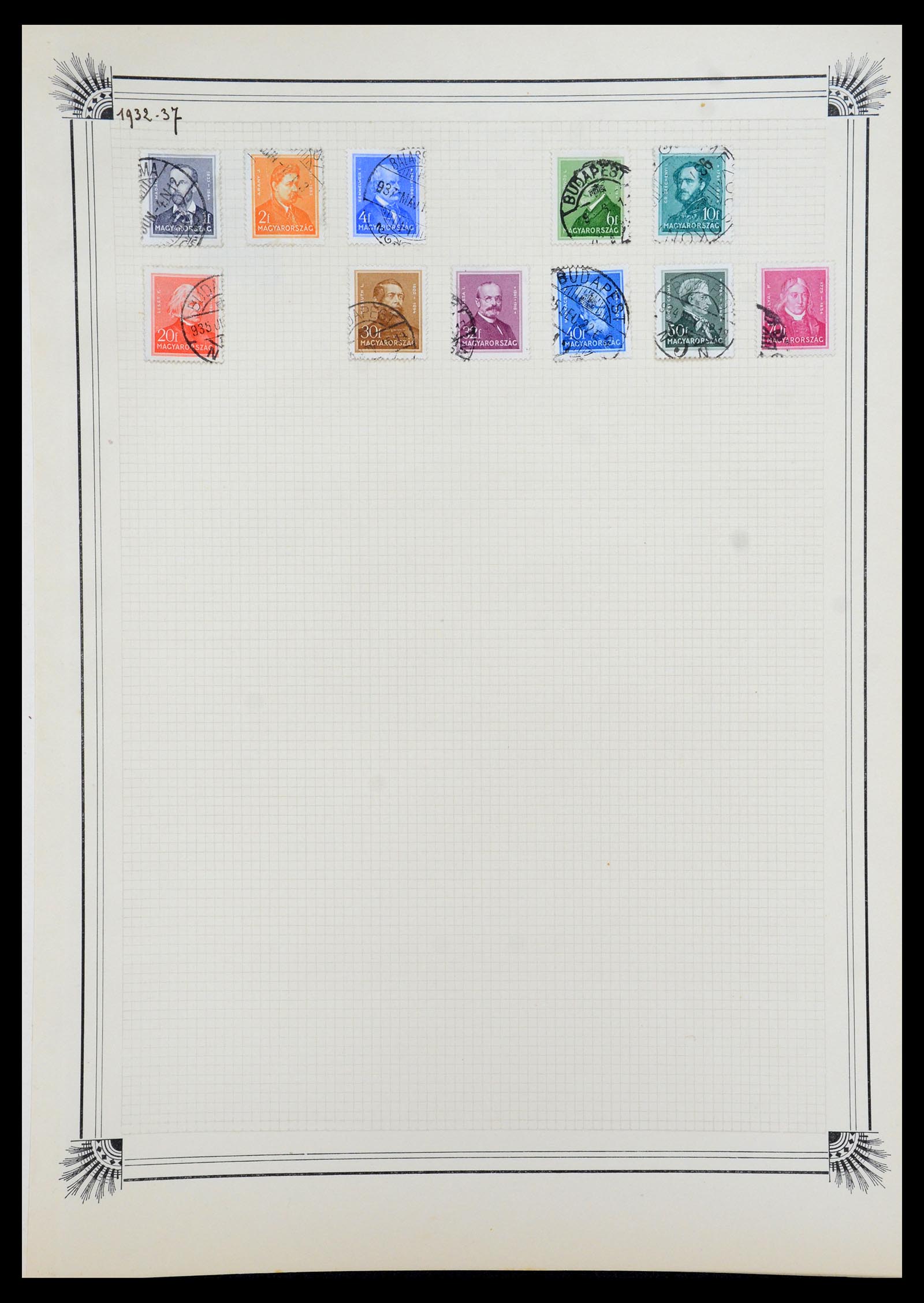 35918 139 - Postzegelverzameling 35918 Europese landen 1849-1940.