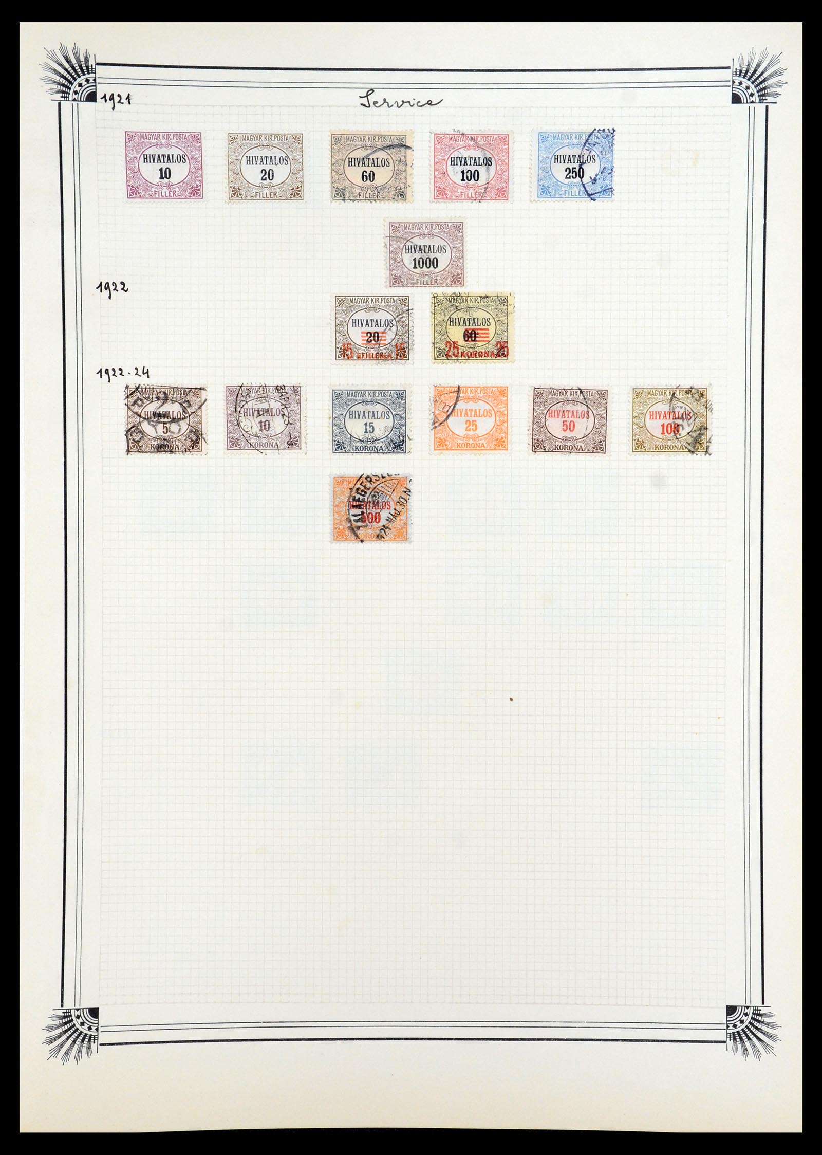35918 142 - Postzegelverzameling 35918 Europese landen 1849-1940.