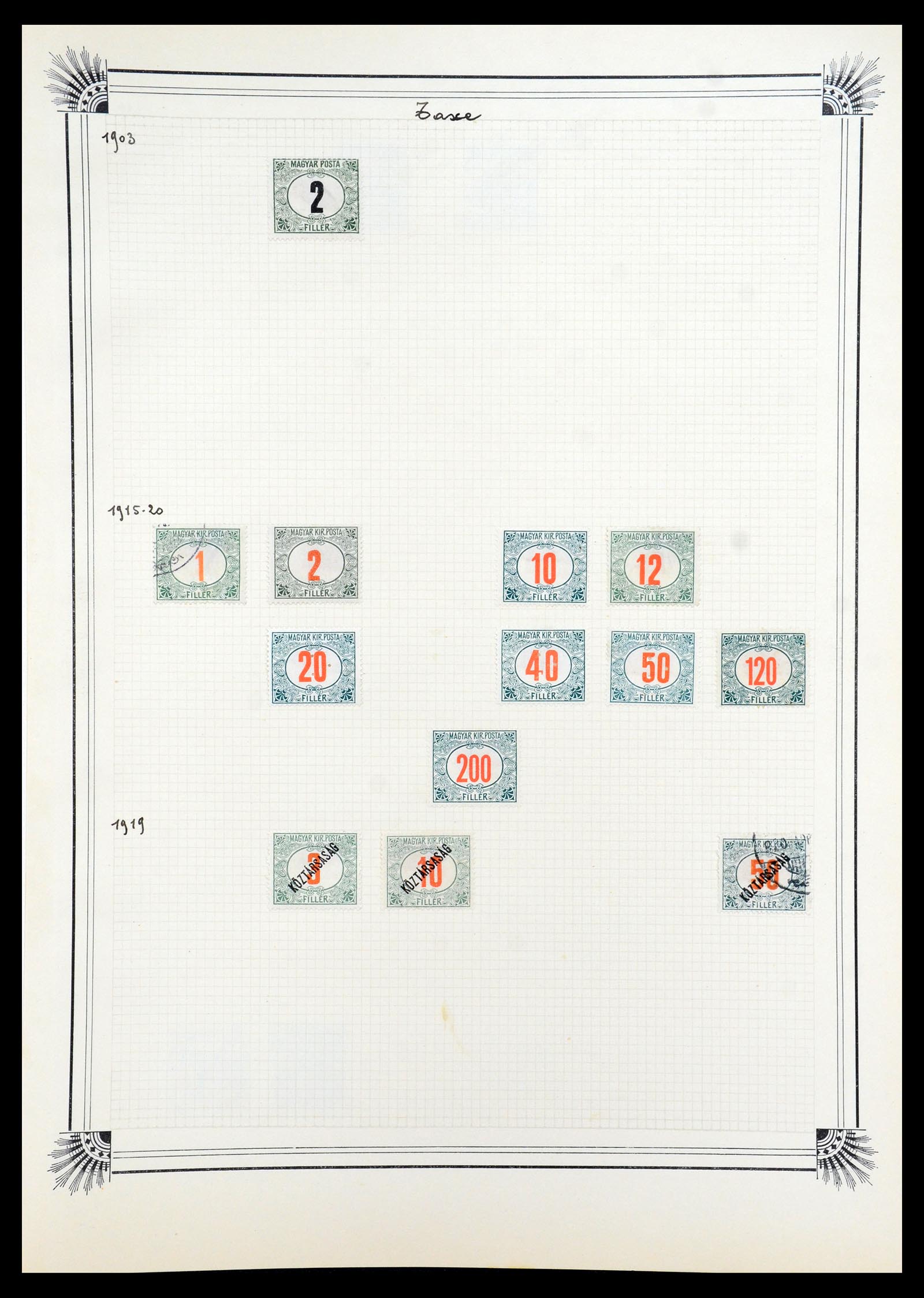 35918 143 - Postzegelverzameling 35918 Europese landen 1849-1940.