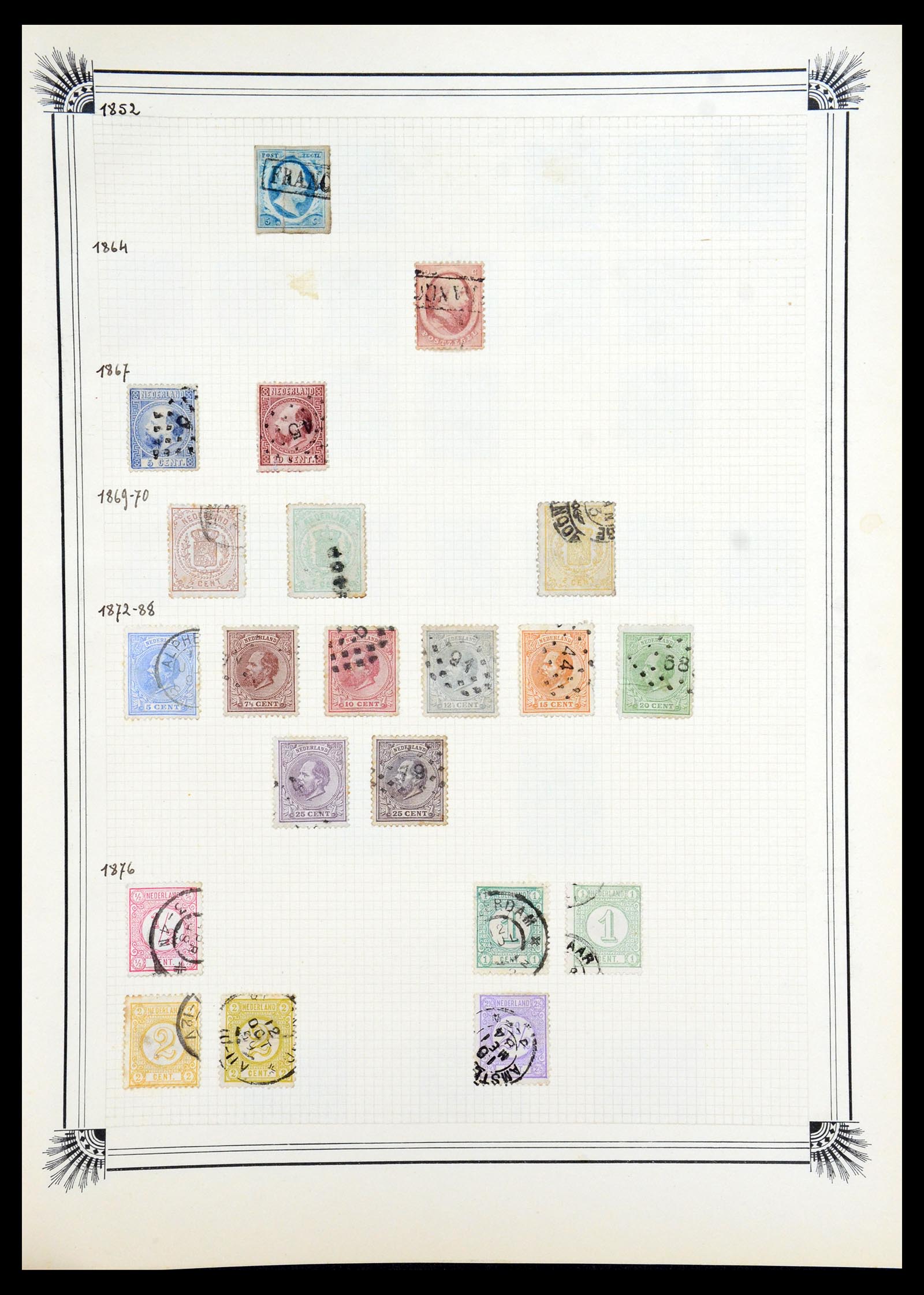 35918 145 - Postzegelverzameling 35918 Europese landen 1849-1940.