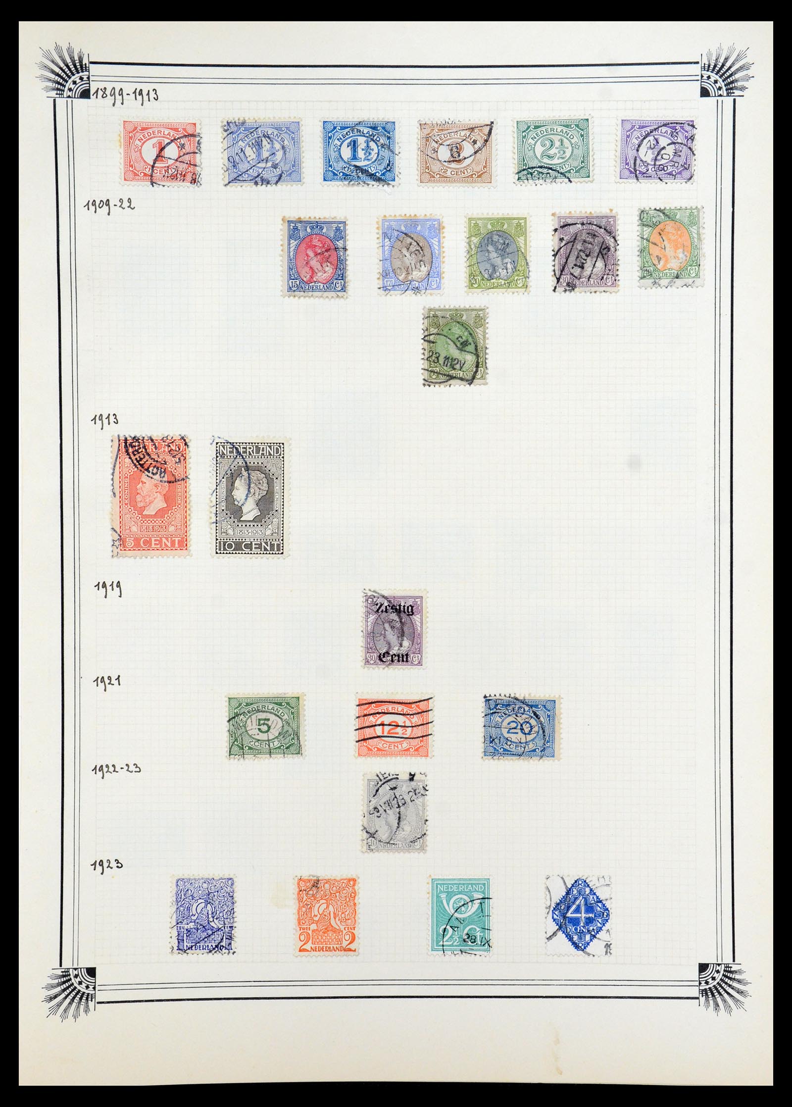 35918 147 - Postzegelverzameling 35918 Europese landen 1849-1940.