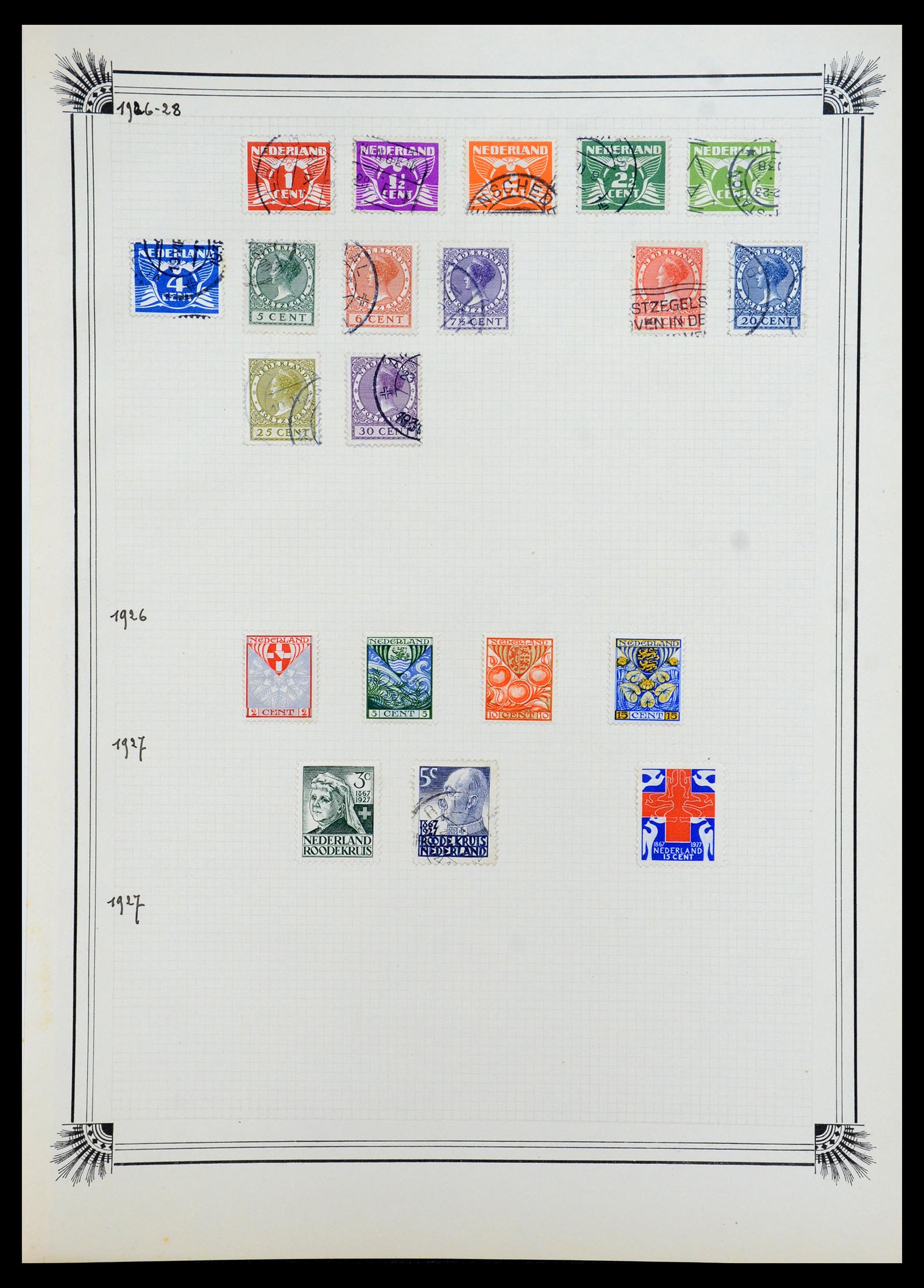 35918 150 - Postzegelverzameling 35918 Europese landen 1849-1940.