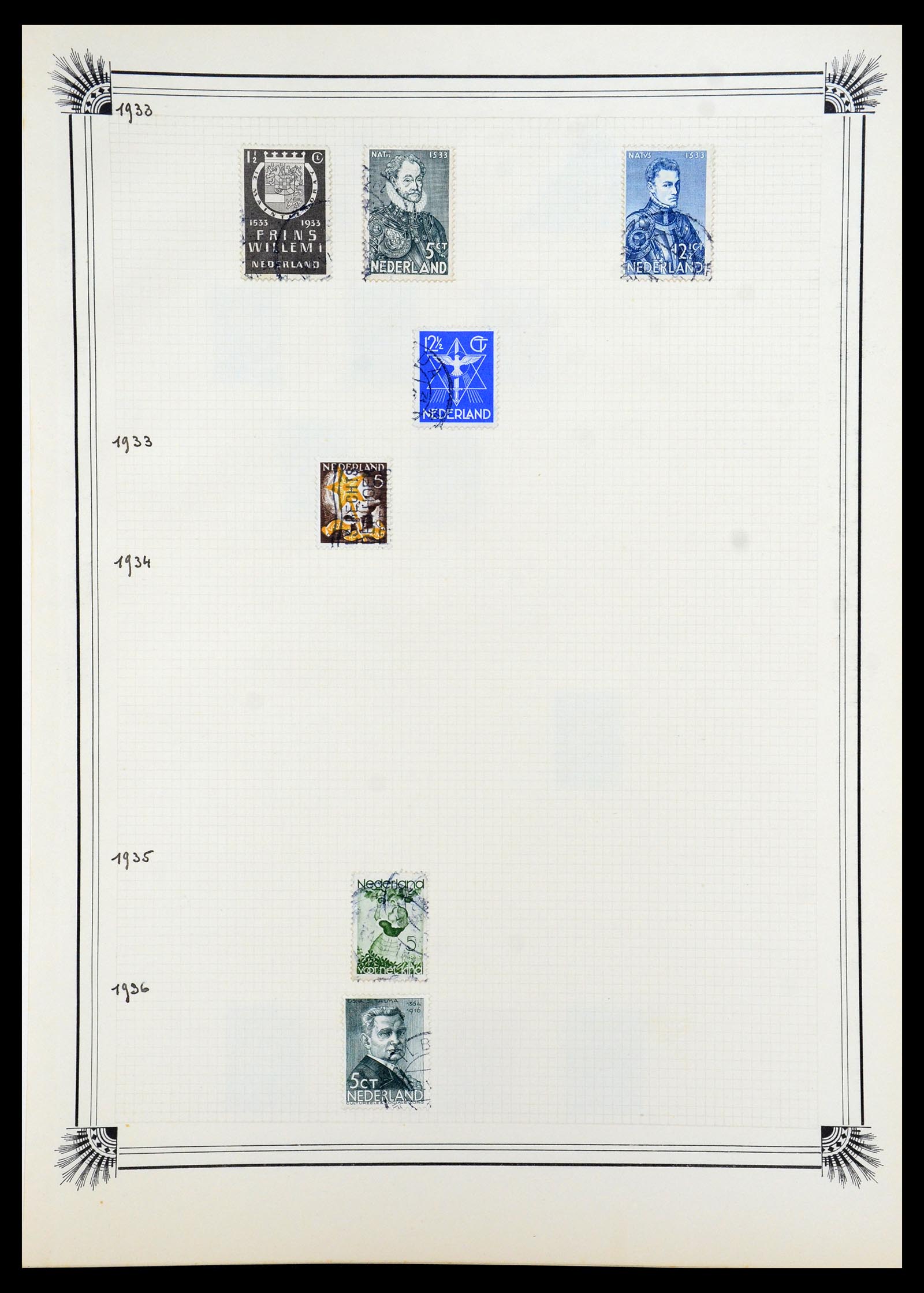 35918 152 - Postzegelverzameling 35918 Europese landen 1849-1940.