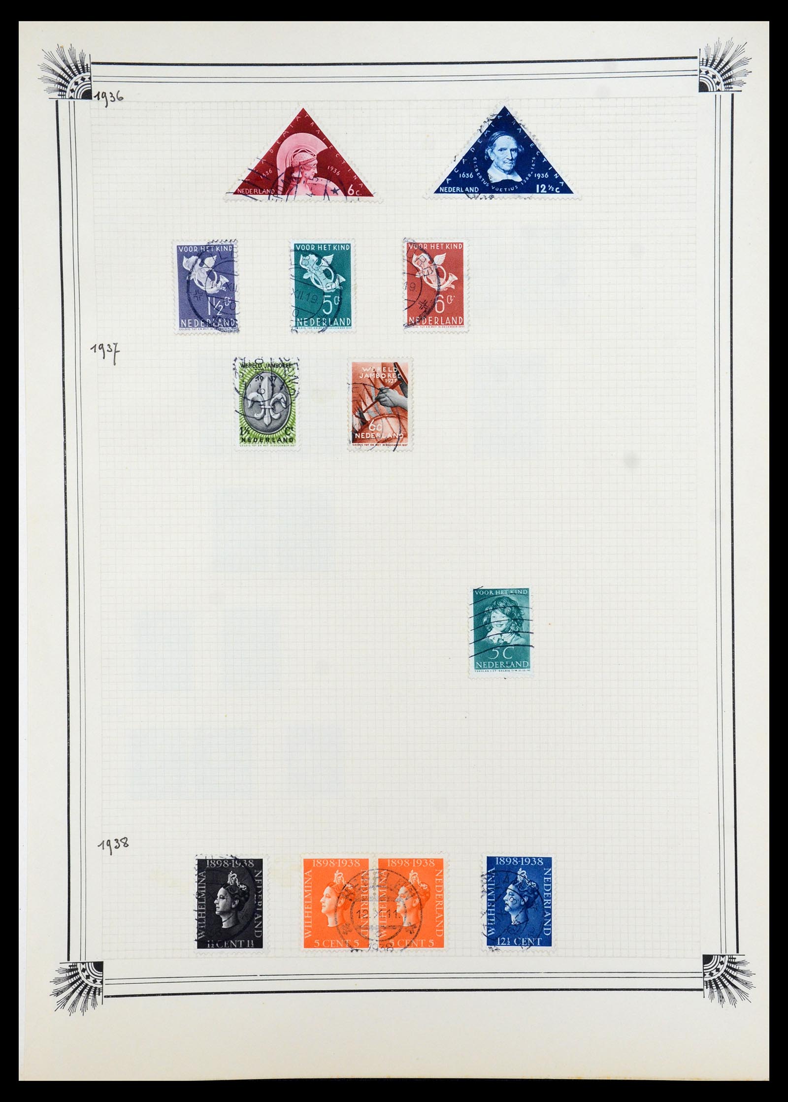 35918 153 - Postzegelverzameling 35918 Europese landen 1849-1940.