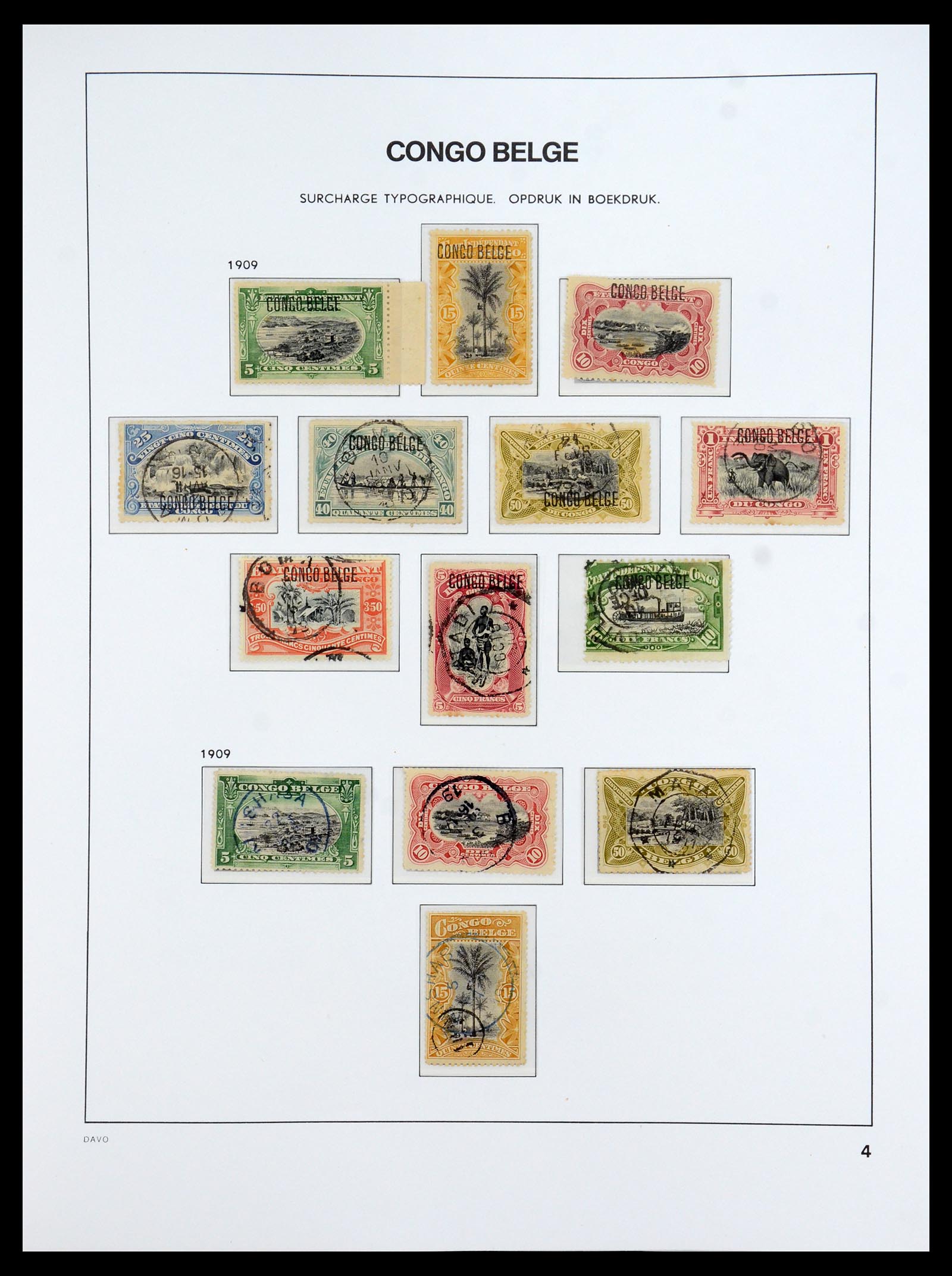 35920 003 - Stamp Collection 35920 Belgian Congo 1894-1960.