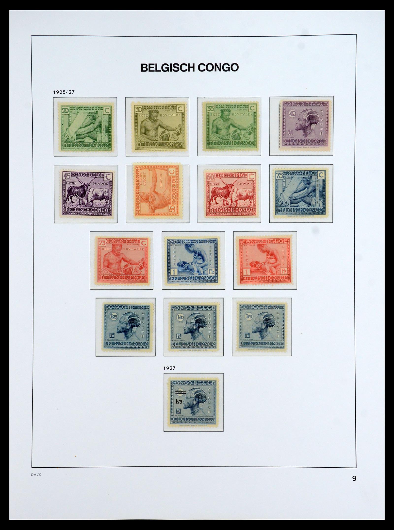 35920 008 - Stamp Collection 35920 Belgian Congo 1894-1960.