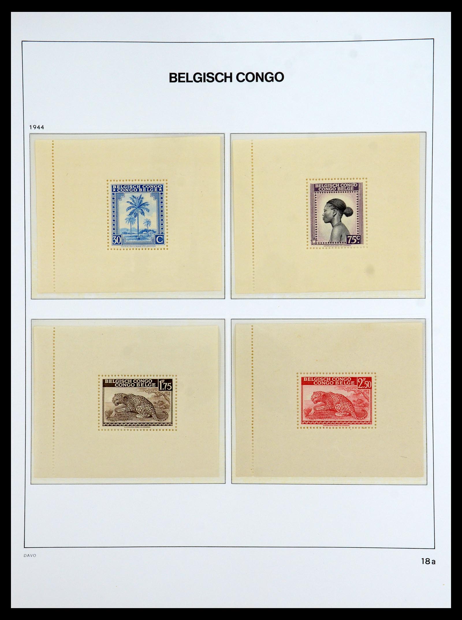 35920 018 - Stamp Collection 35920 Belgian Congo 1894-1960.