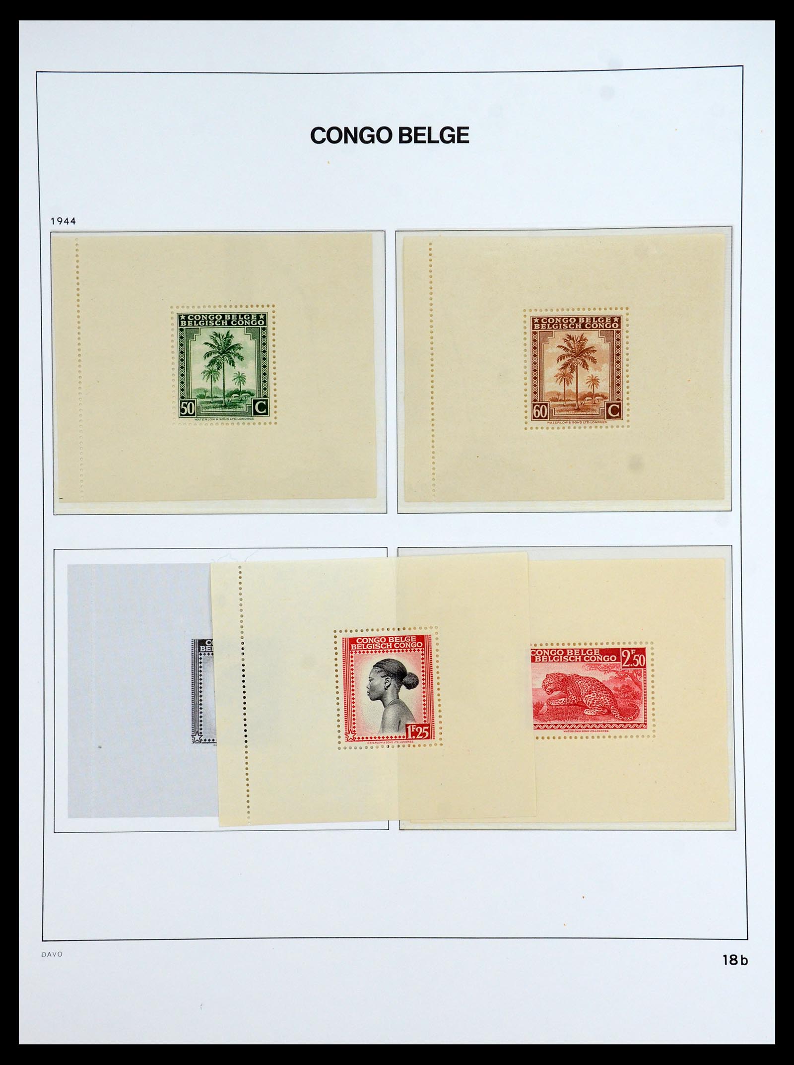 35920 019 - Stamp Collection 35920 Belgian Congo 1894-1960.
