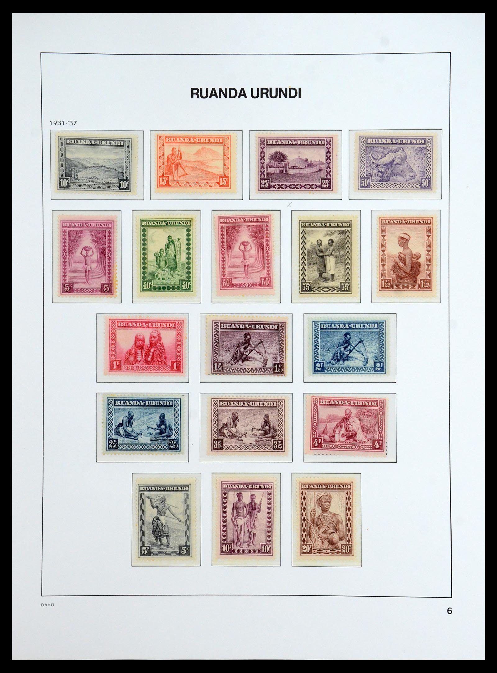 35920 039 - Stamp Collection 35920 Belgian Congo 1894-1960.