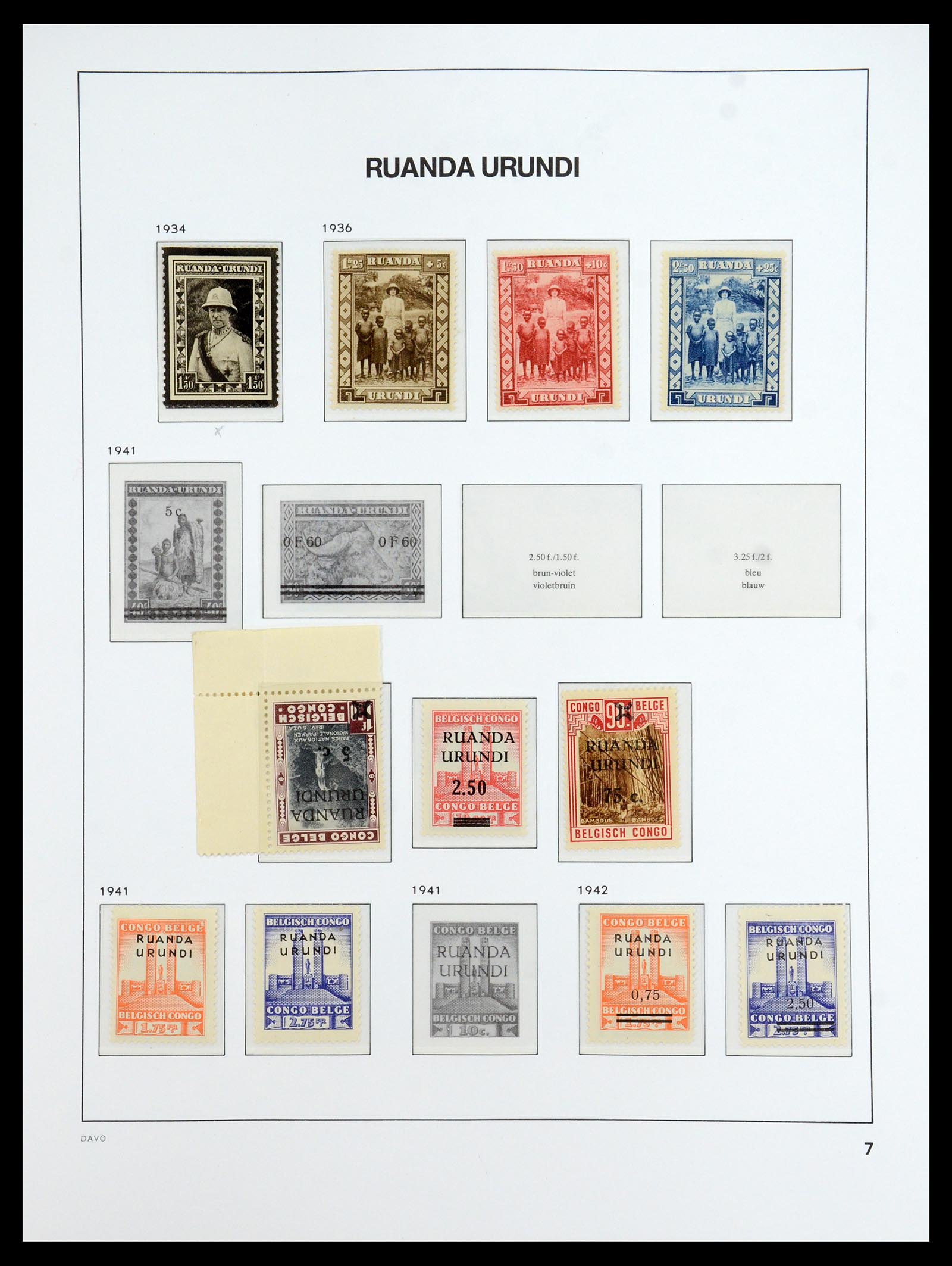 35920 040 - Stamp Collection 35920 Belgian Congo 1894-1960.