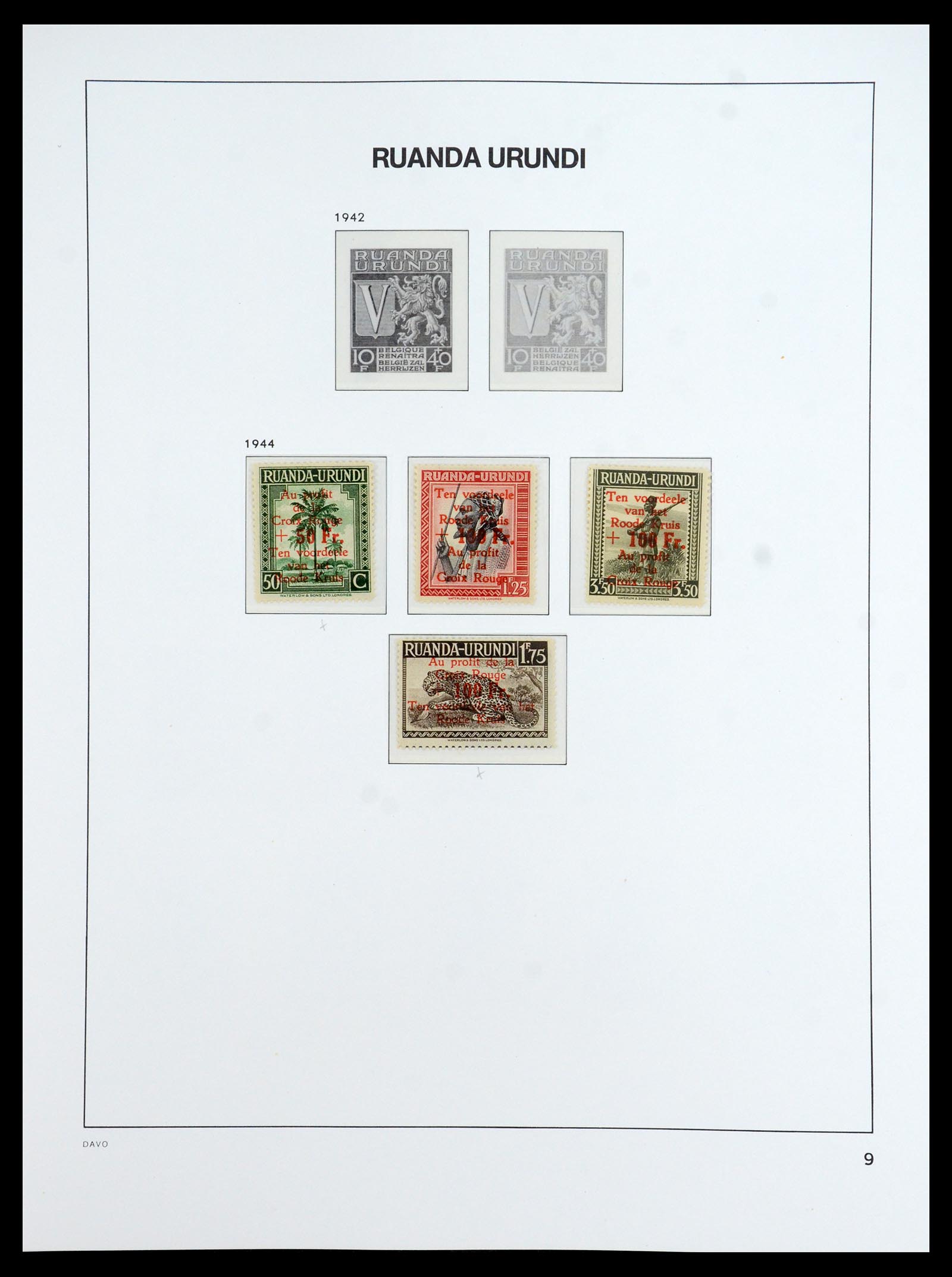 35920 042 - Stamp Collection 35920 Belgian Congo 1894-1960.