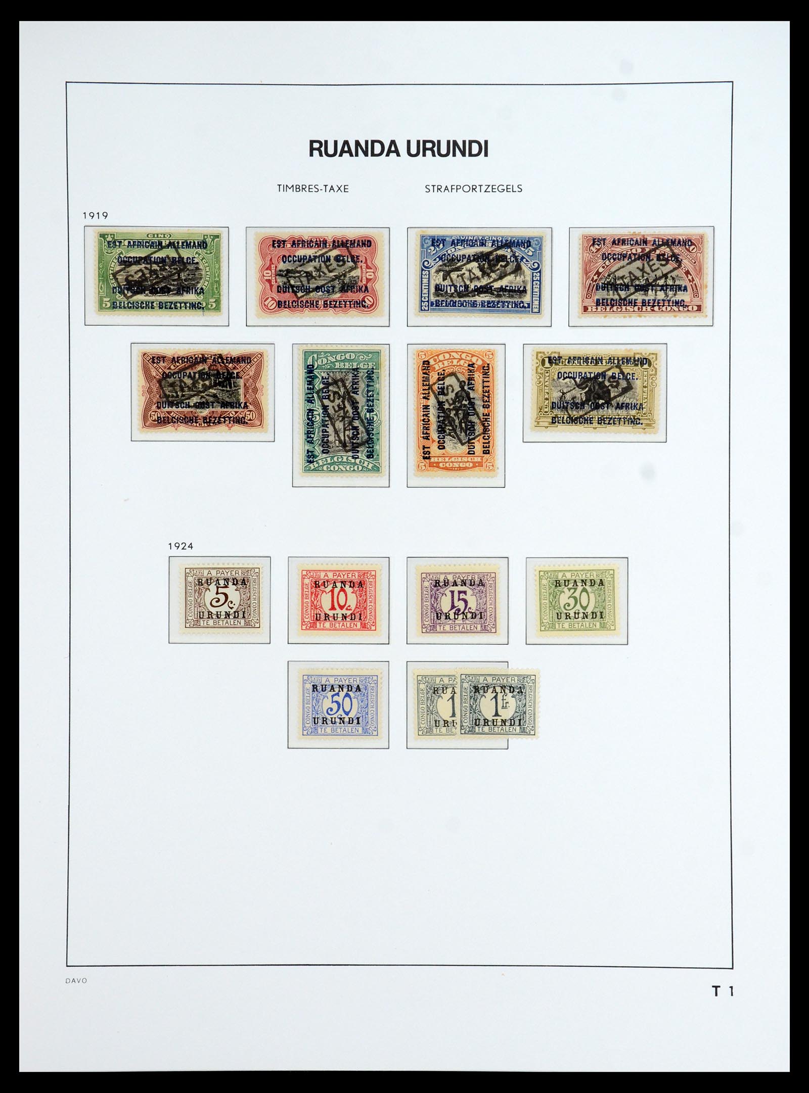 35920 048 - Stamp Collection 35920 Belgian Congo 1894-1960.