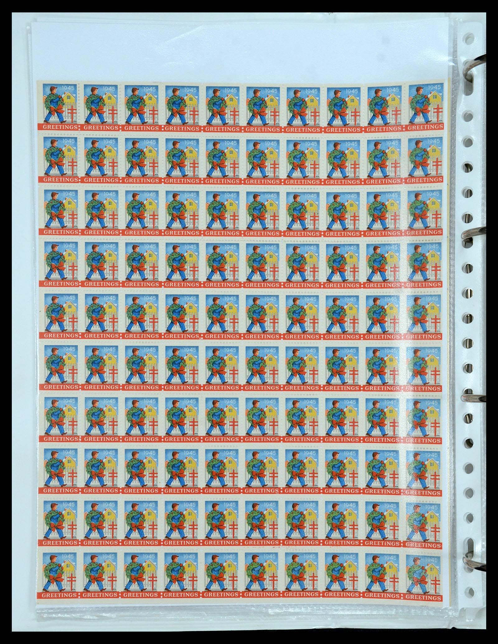 35922 007 - Postzegelverzameling 35922 USA cinderella's 1932-1980.