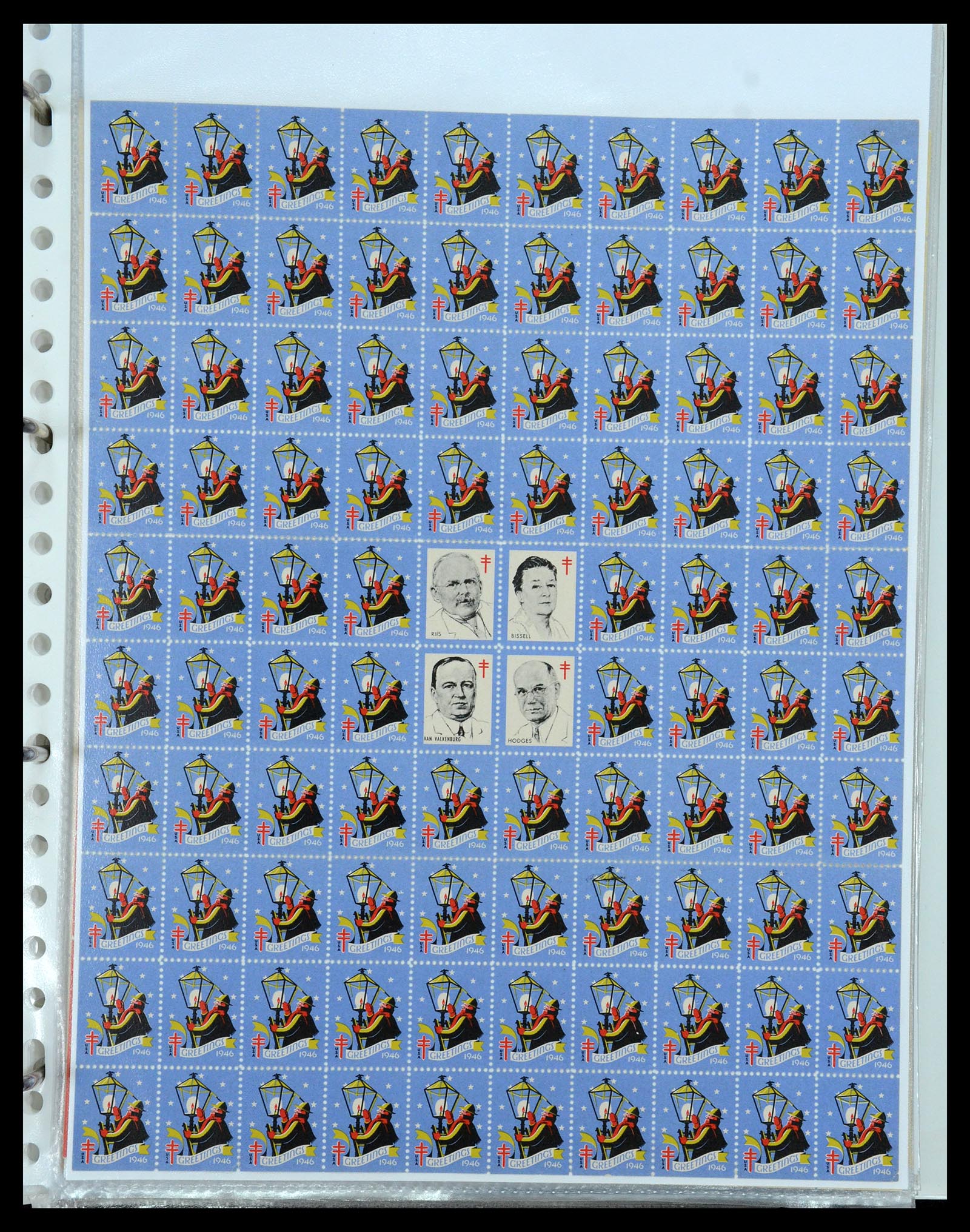 35922 008 - Postzegelverzameling 35922 USA cinderella's 1932-1980.