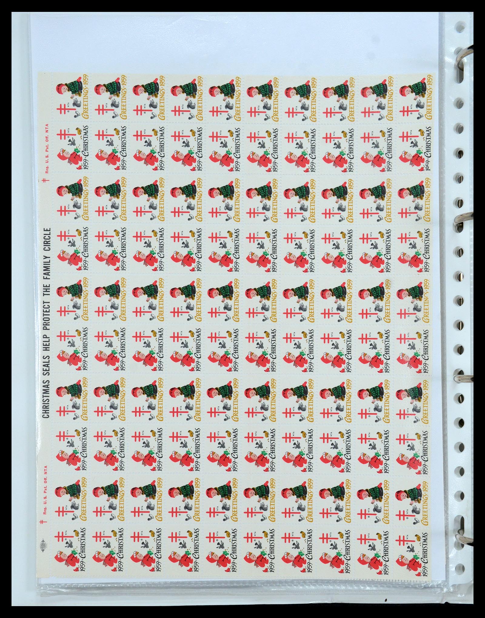 35922 023 - Stamp Collection 35922 USA cinderella's 1932-1980.