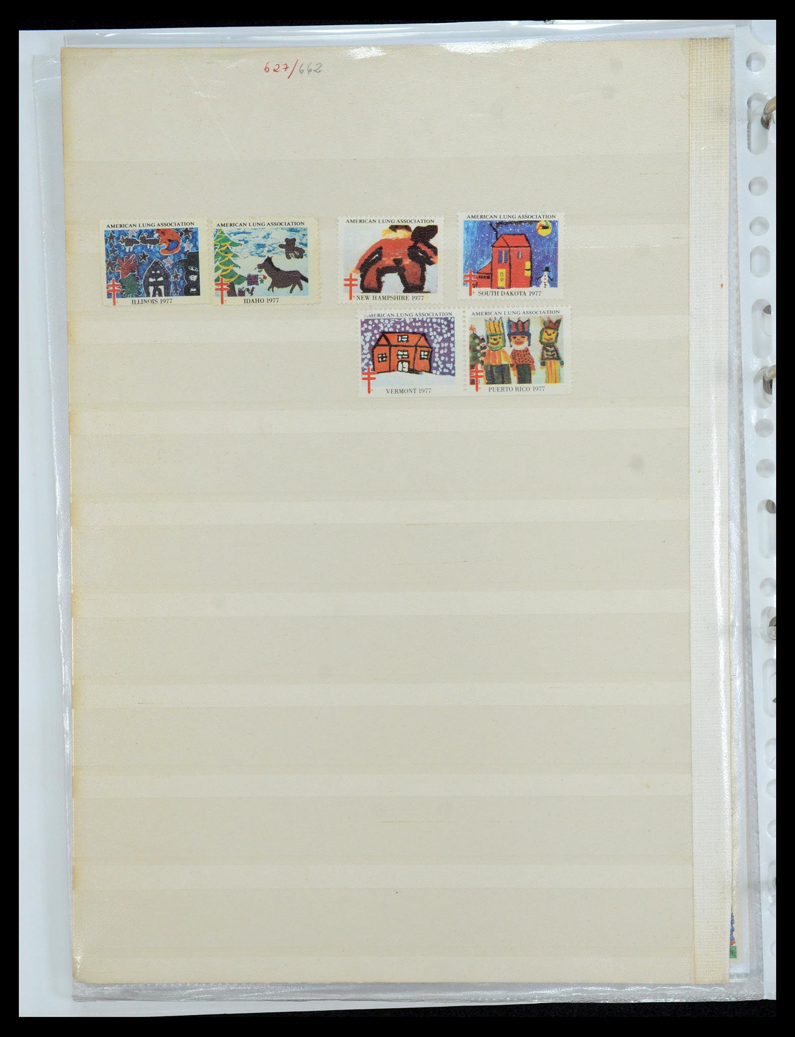 35922 039 - Postzegelverzameling 35922 USA cinderella's 1932-1980.