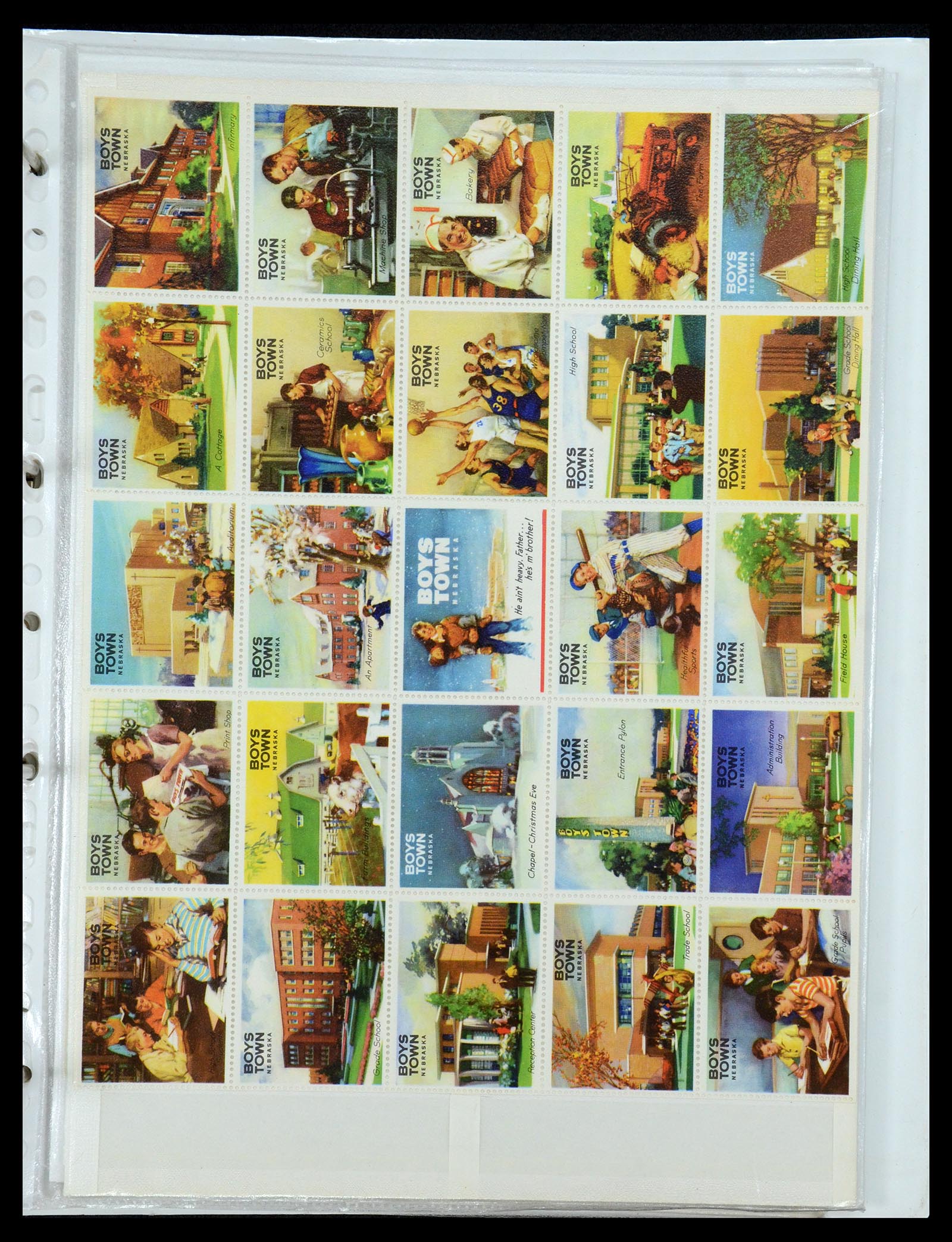 35922 067 - Postzegelverzameling 35922 USA cinderella's 1932-1980.