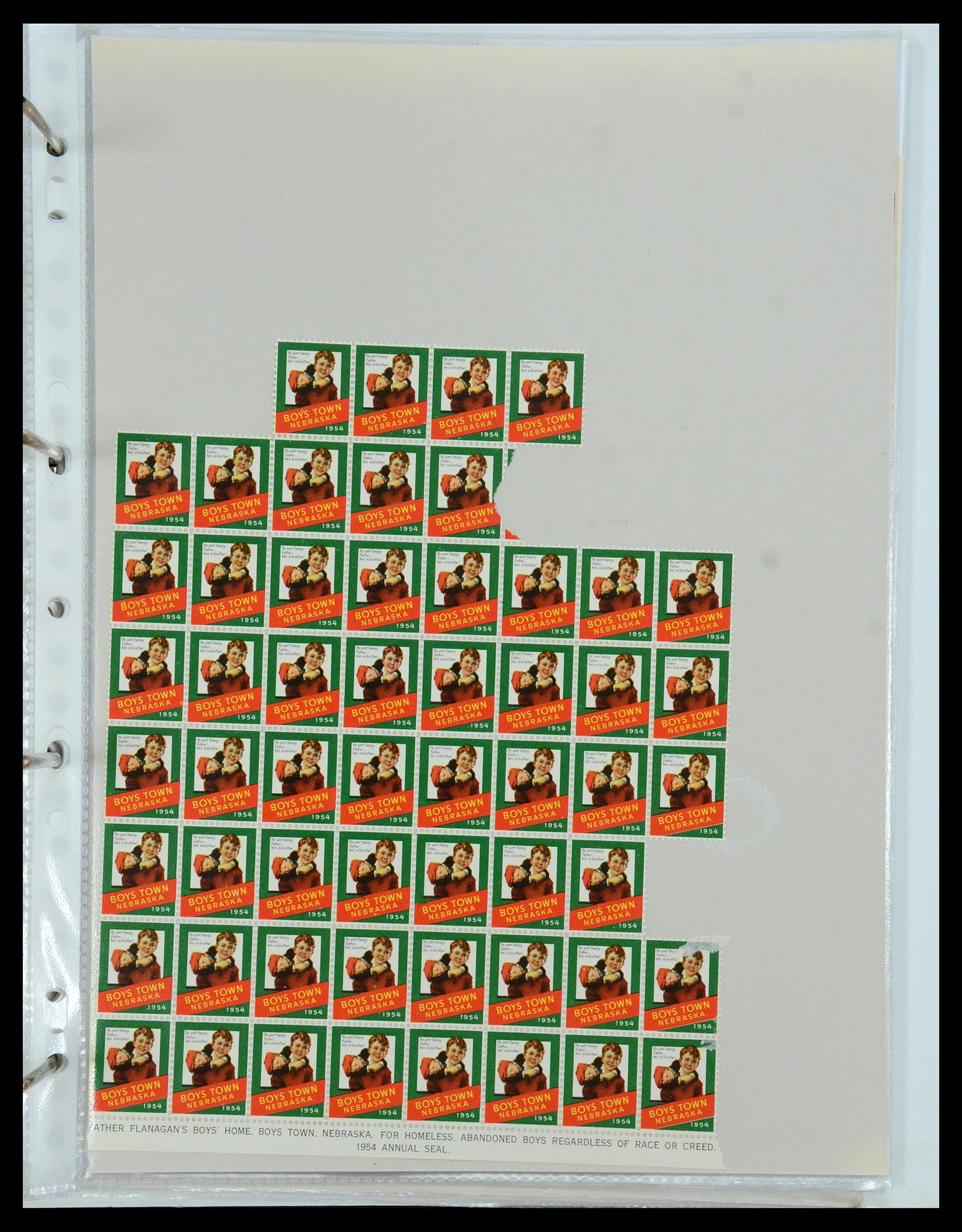35922 074 - Stamp Collection 35922 USA cinderella's 1932-1980.