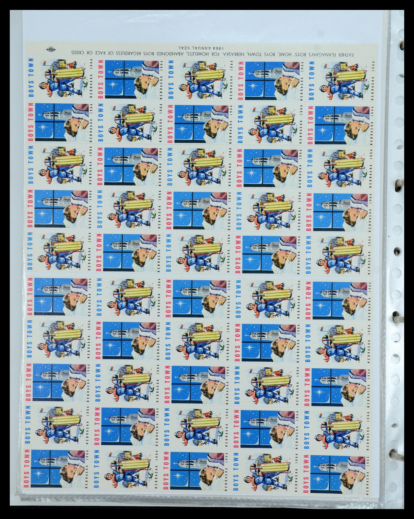 35922 084 - Postzegelverzameling 35922 USA cinderella's 1932-1980.