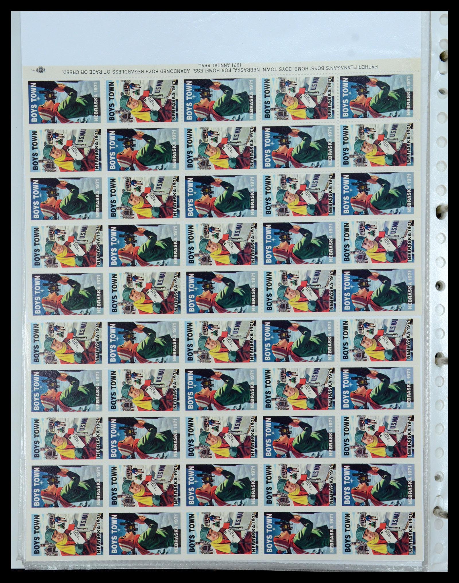 35922 091 - Postzegelverzameling 35922 USA cinderella's 1932-1980.