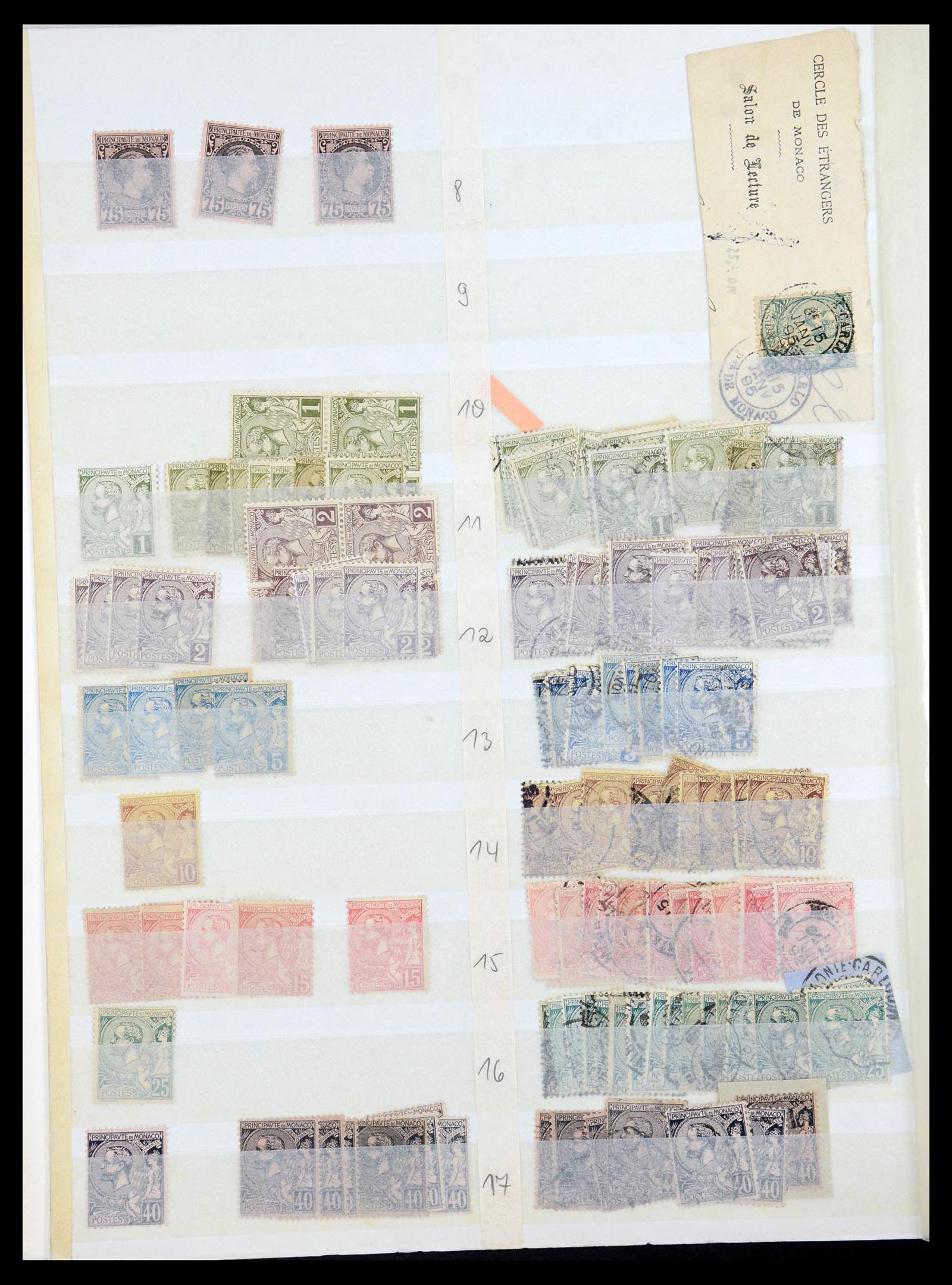 35923 002 - Stamp Collection 35923 Monaco 1885-1954.