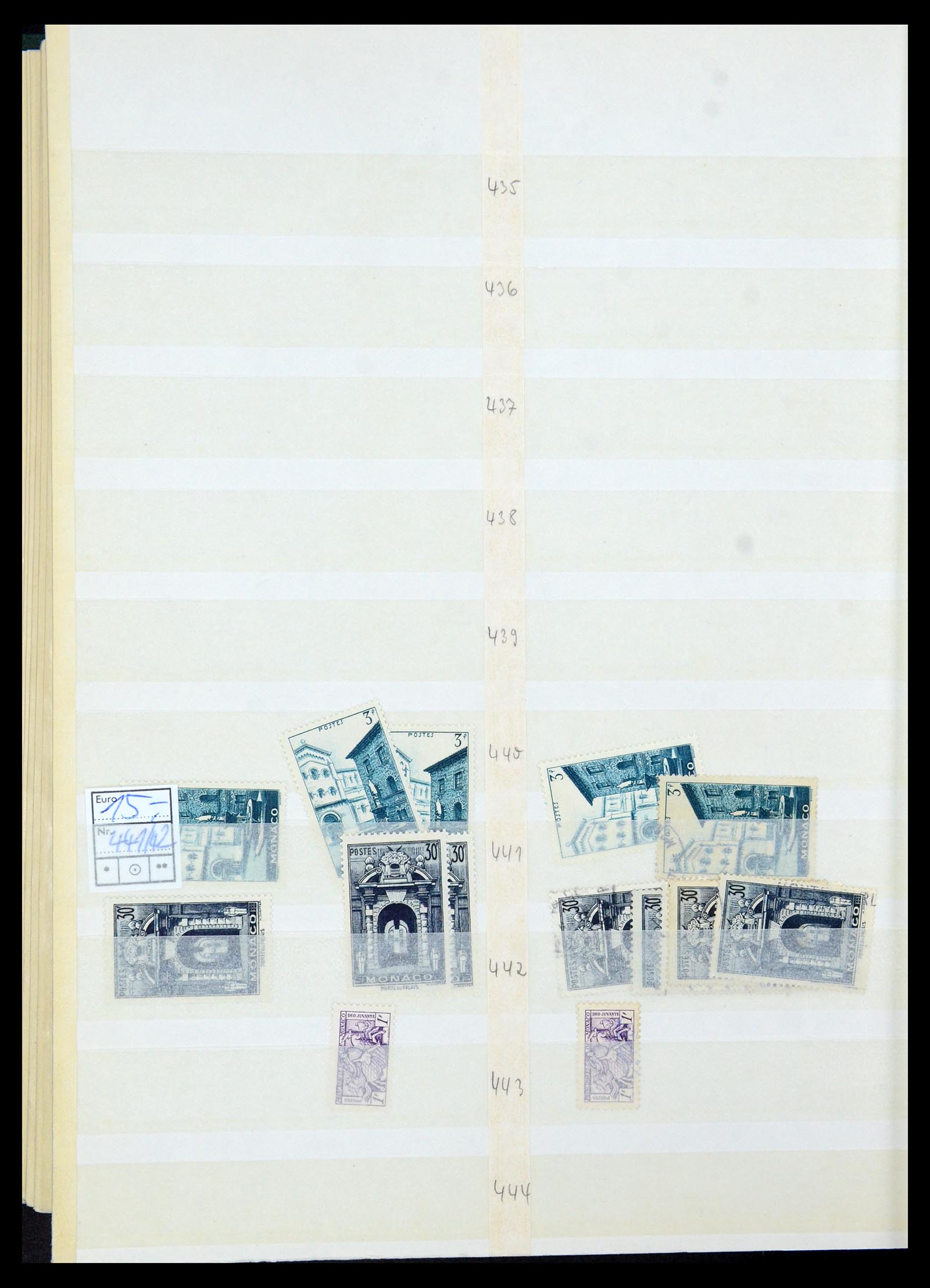 35923 046 - Postzegelverzameling 35923 Monaco 1885-1954.