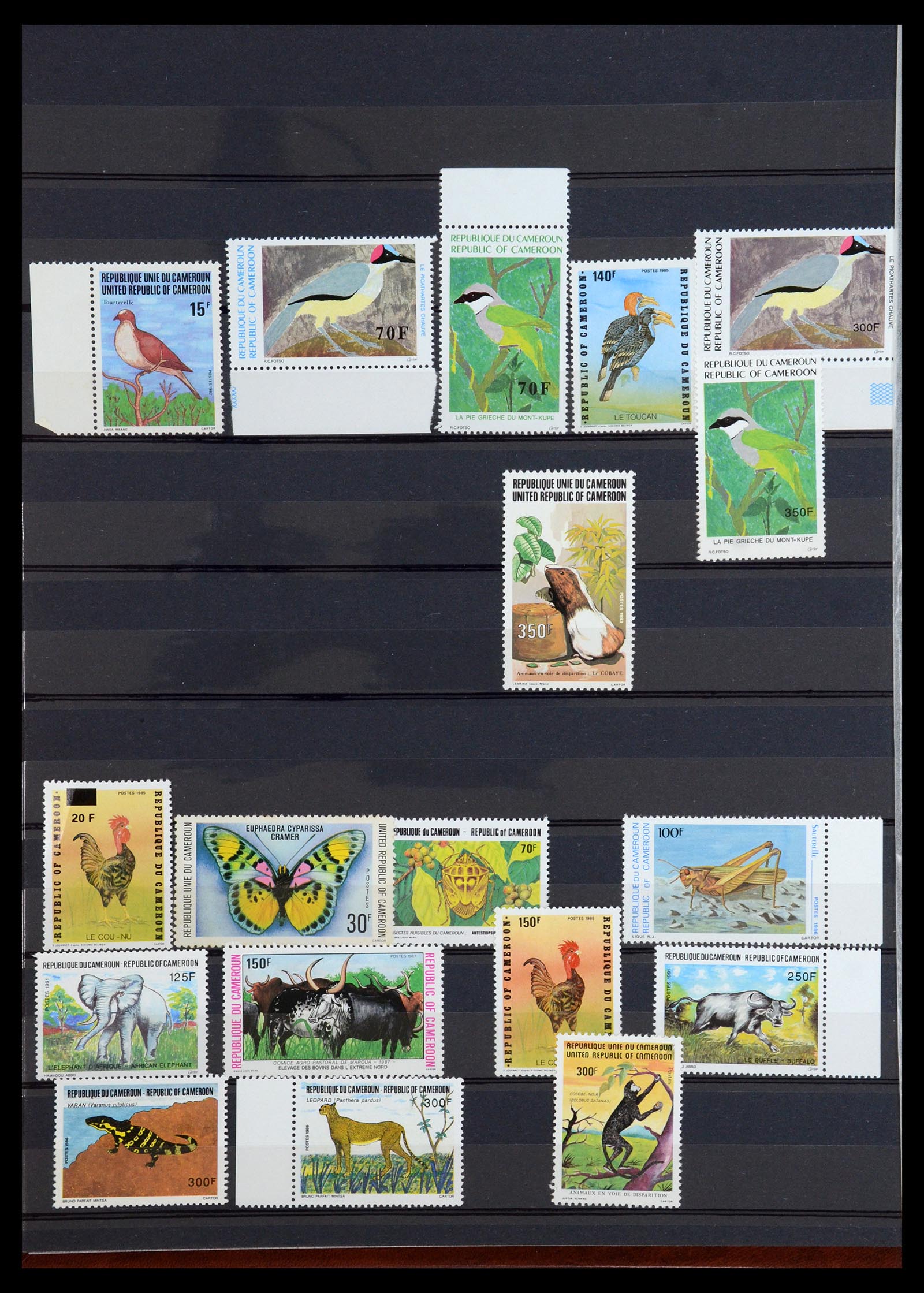 35924 004 - Postzegelverzameling 35924 Motief Dieren 1950-1993.