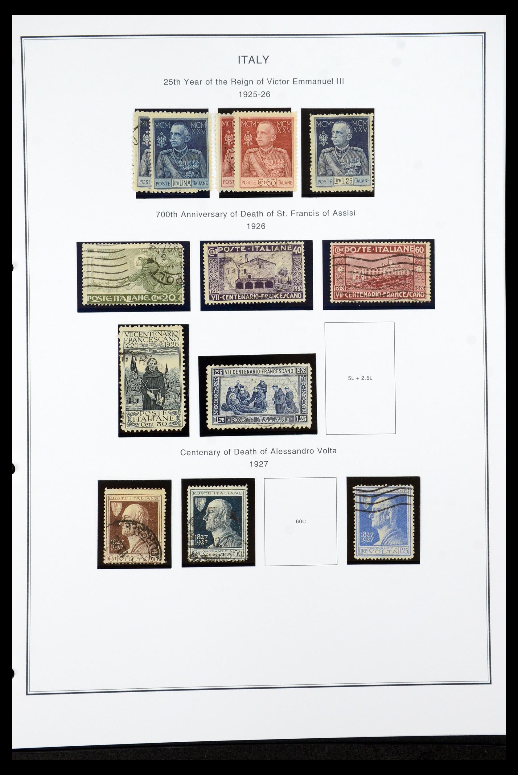 35925 022 - Postzegelverzameling 35925 Italië 1862-2009.