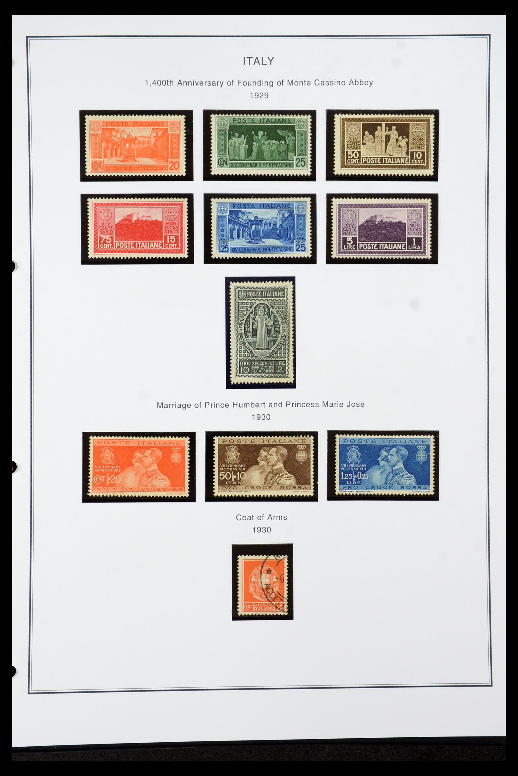 35925 025 - Postzegelverzameling 35925 Italië 1862-2009.