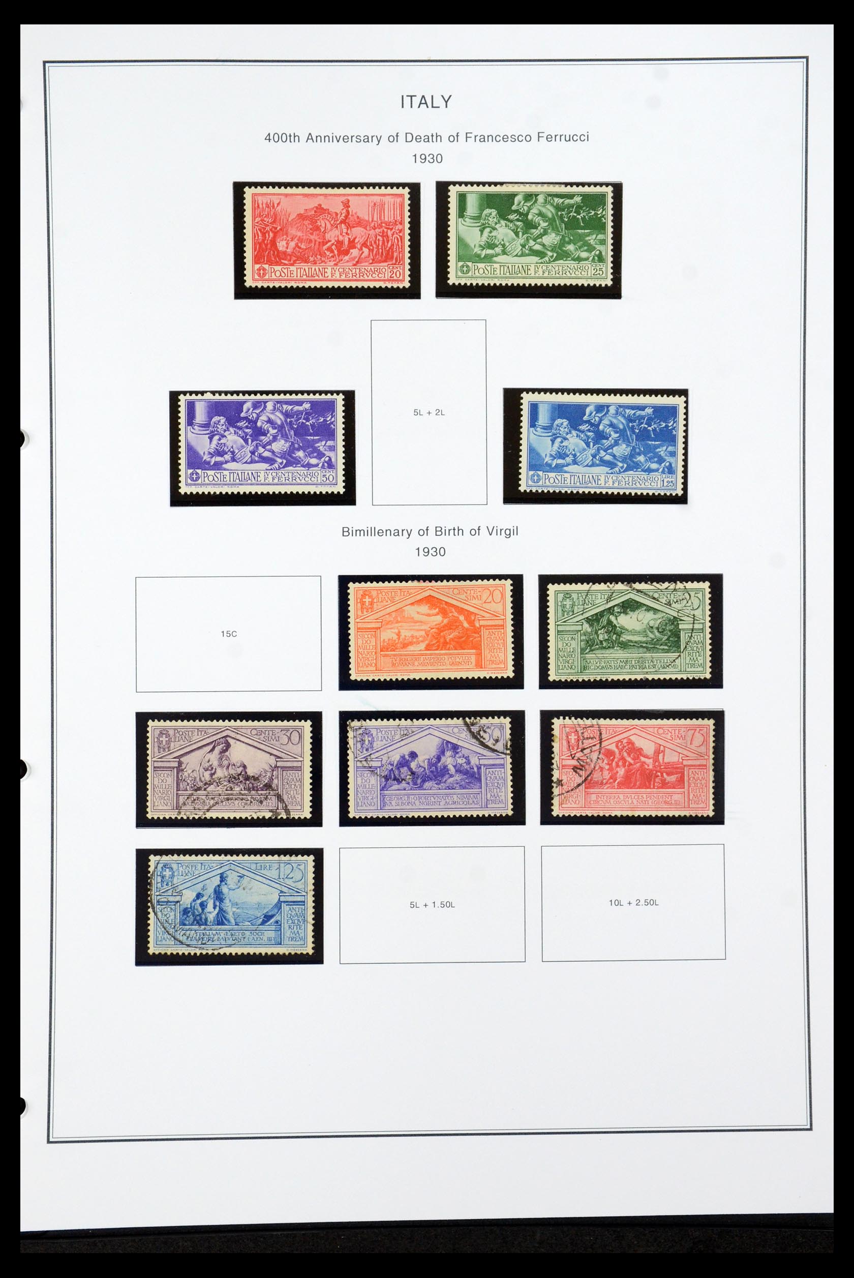 35925 026 - Postzegelverzameling 35925 Italië 1862-2009.