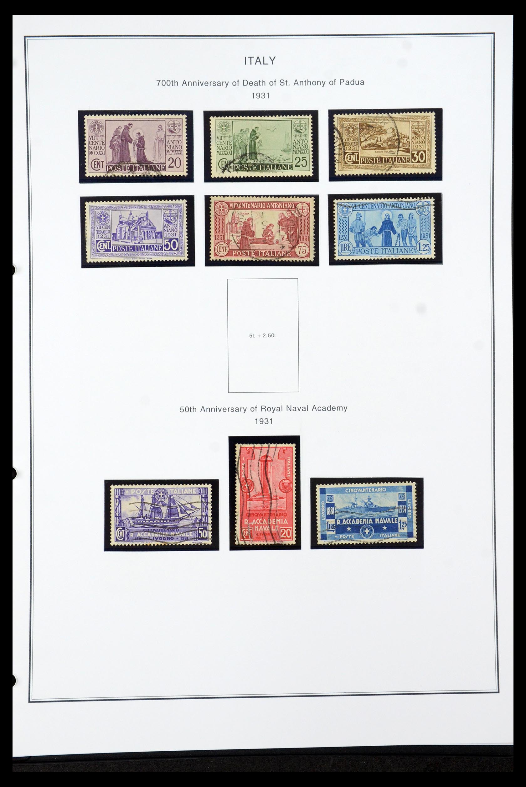 35925 027 - Postzegelverzameling 35925 Italië 1862-2009.