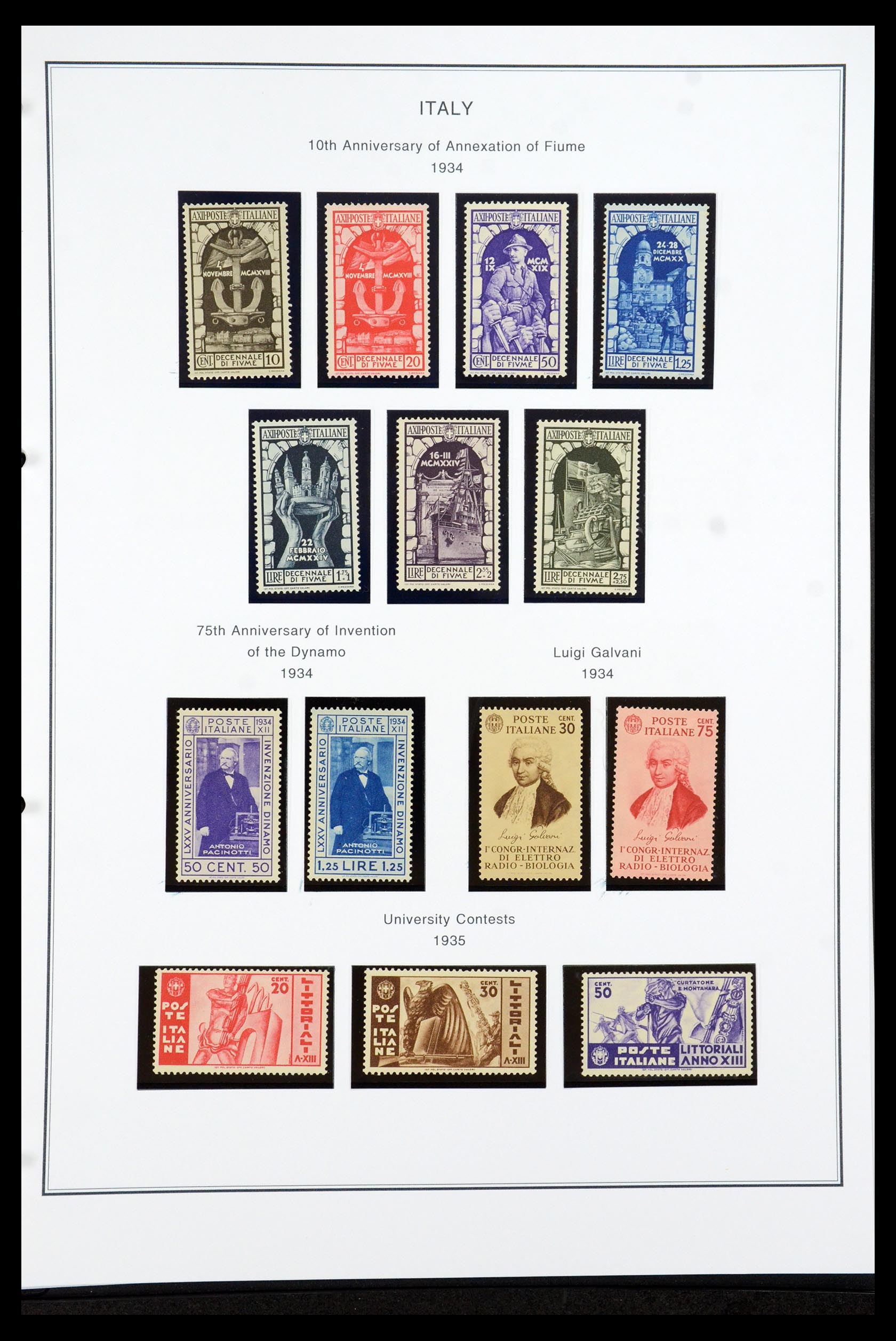 35925 031 - Postzegelverzameling 35925 Italië 1862-2009.