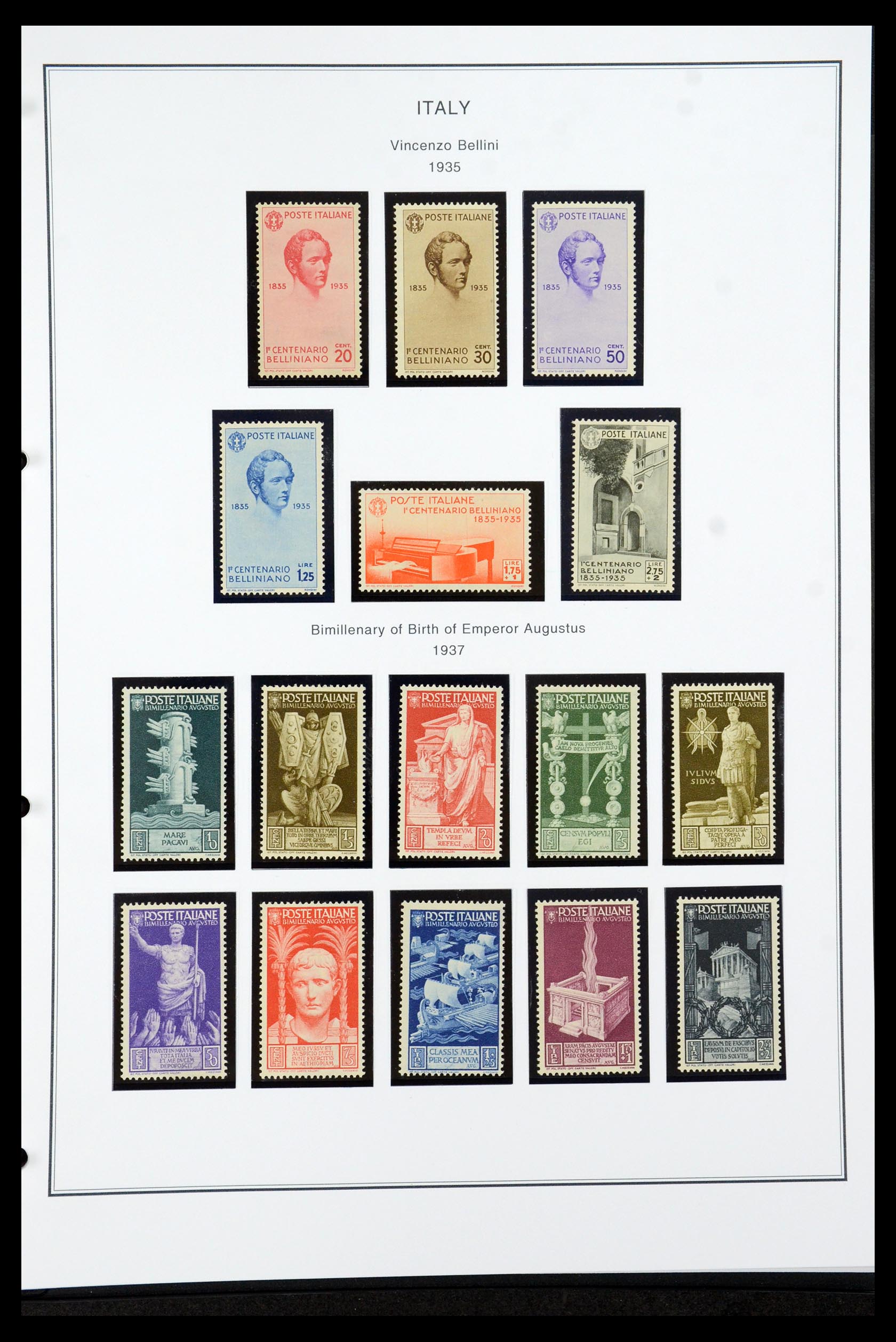 35925 034 - Postzegelverzameling 35925 Italië 1862-2009.