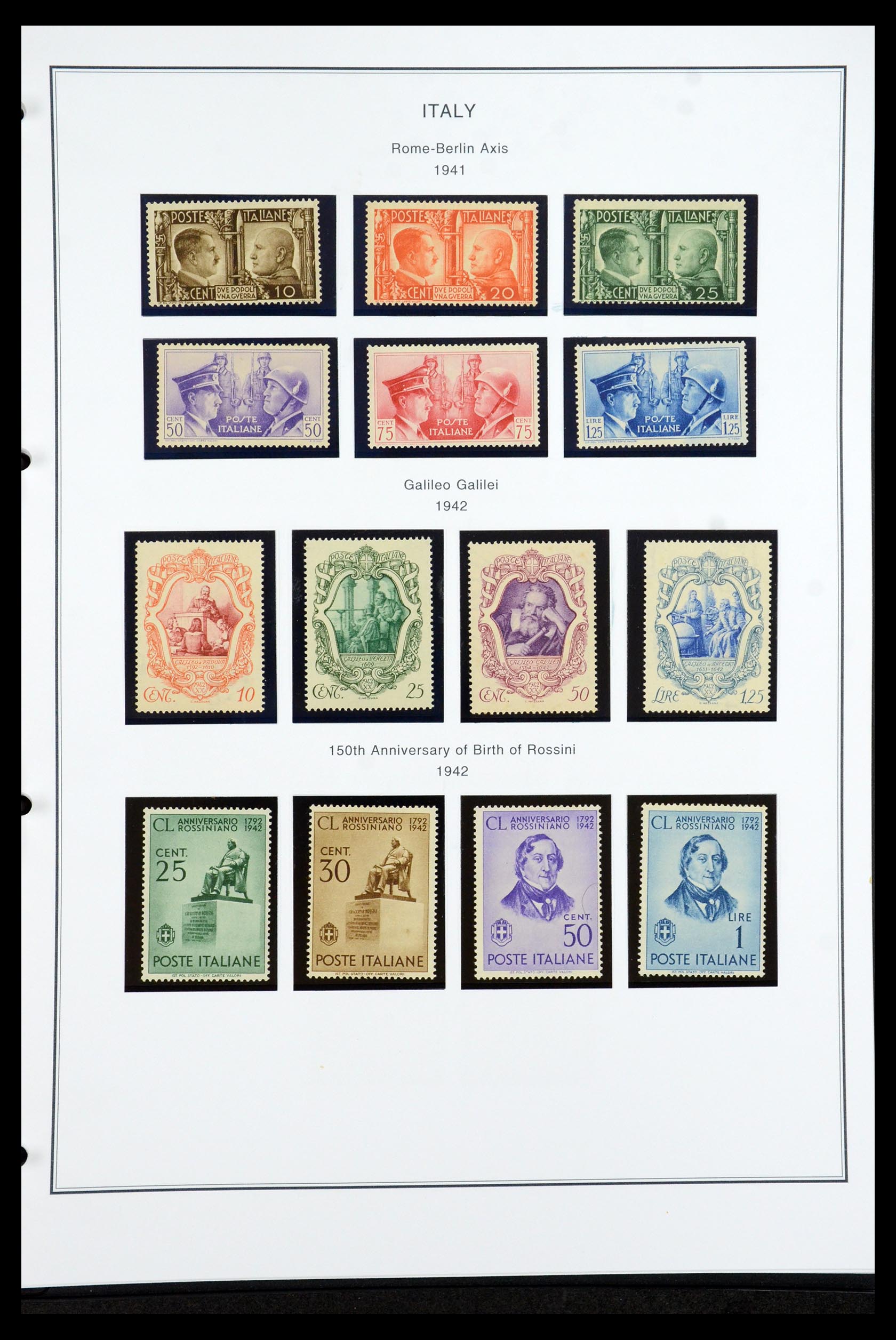 35925 038 - Postzegelverzameling 35925 Italië 1862-2009.