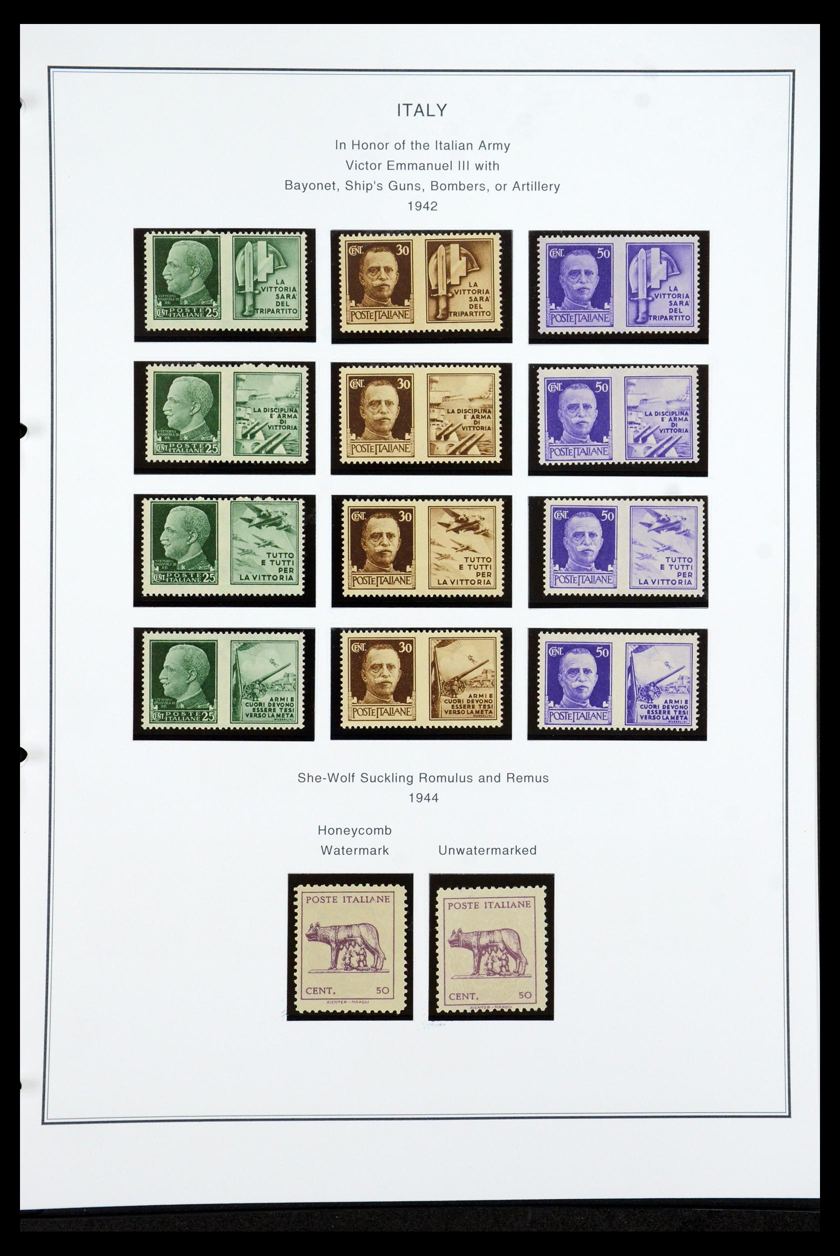 35925 039 - Postzegelverzameling 35925 Italië 1862-2009.
