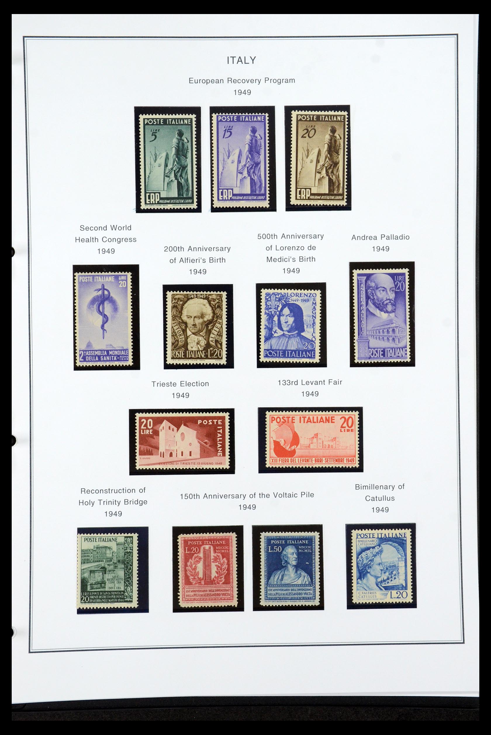35925 045 - Postzegelverzameling 35925 Italië 1862-2009.