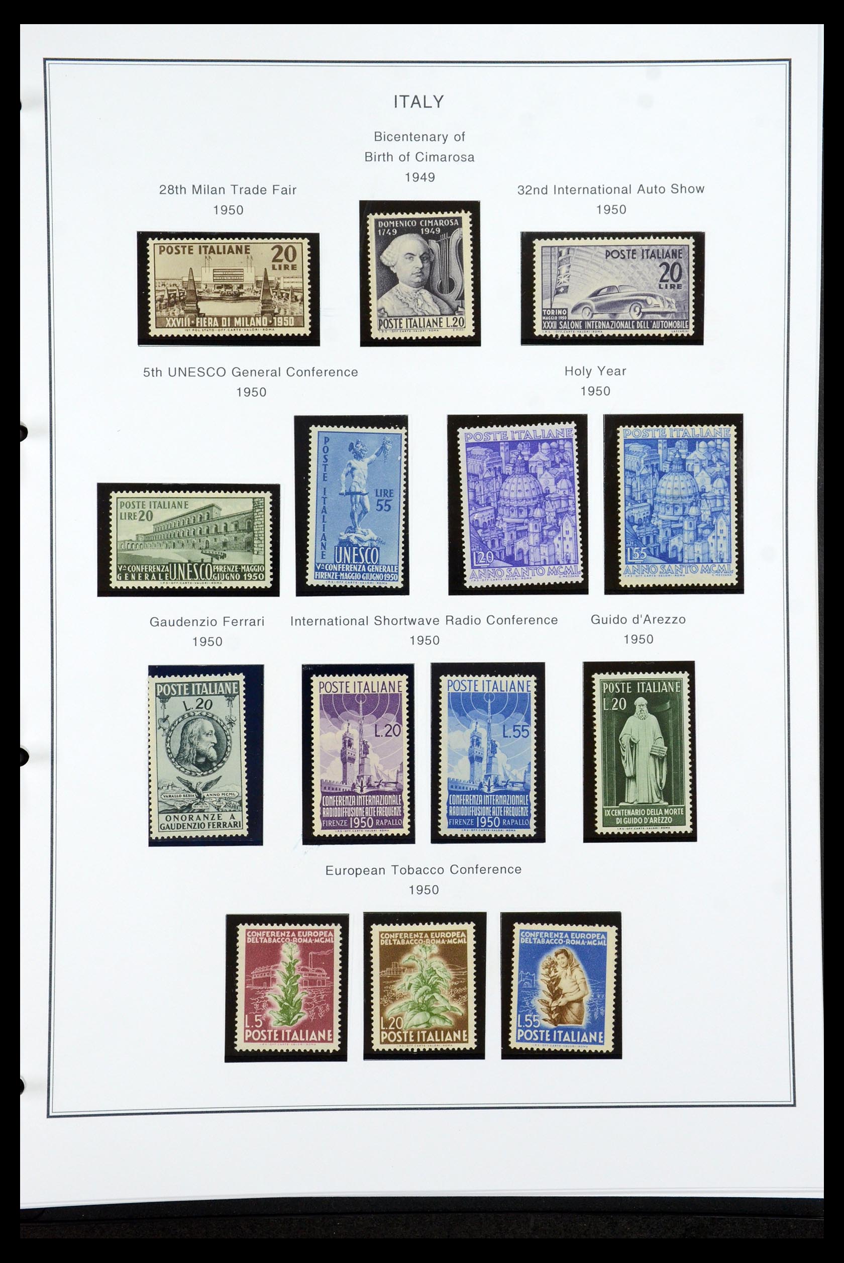 35925 046 - Postzegelverzameling 35925 Italië 1862-2009.