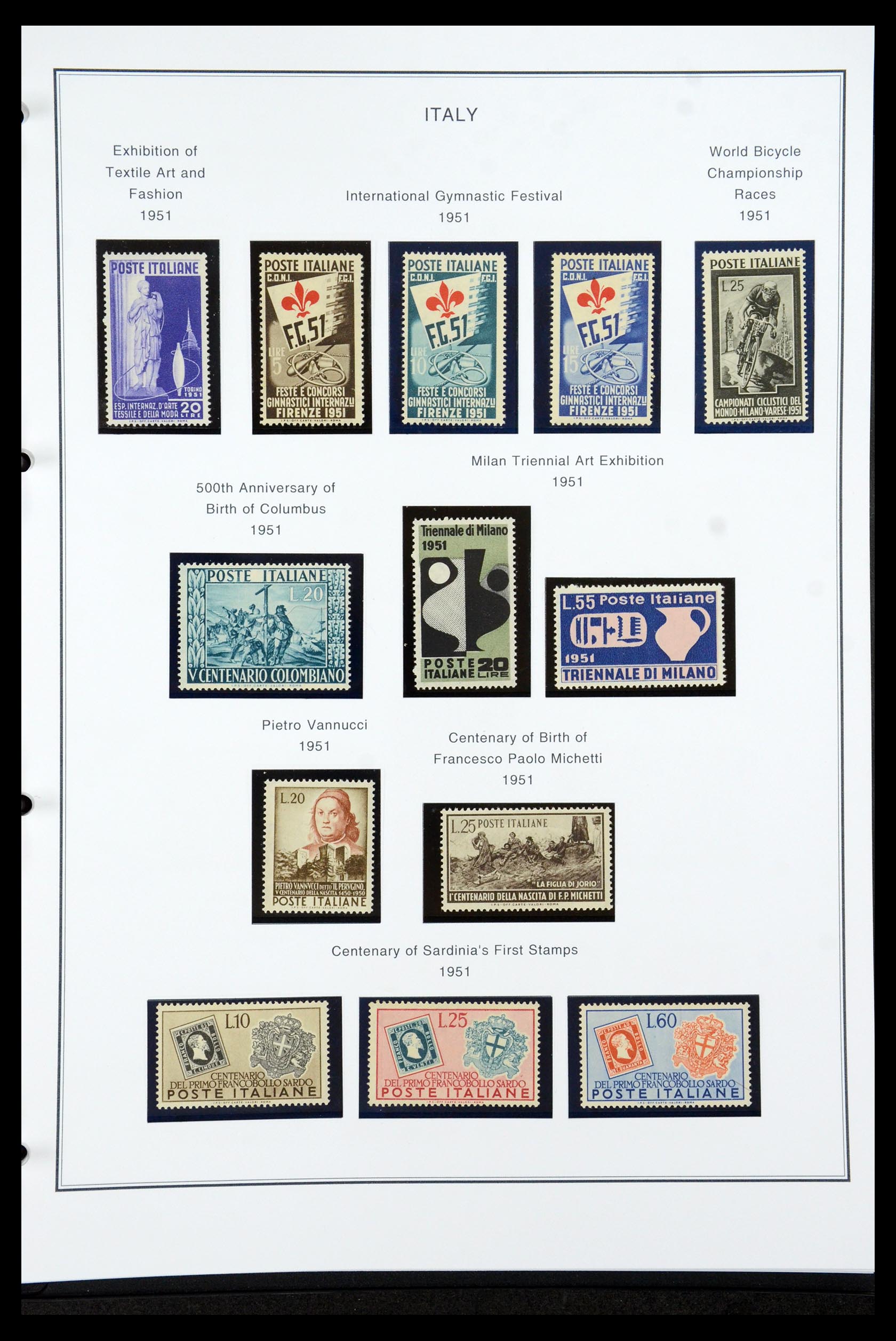 35925 049 - Postzegelverzameling 35925 Italië 1862-2009.